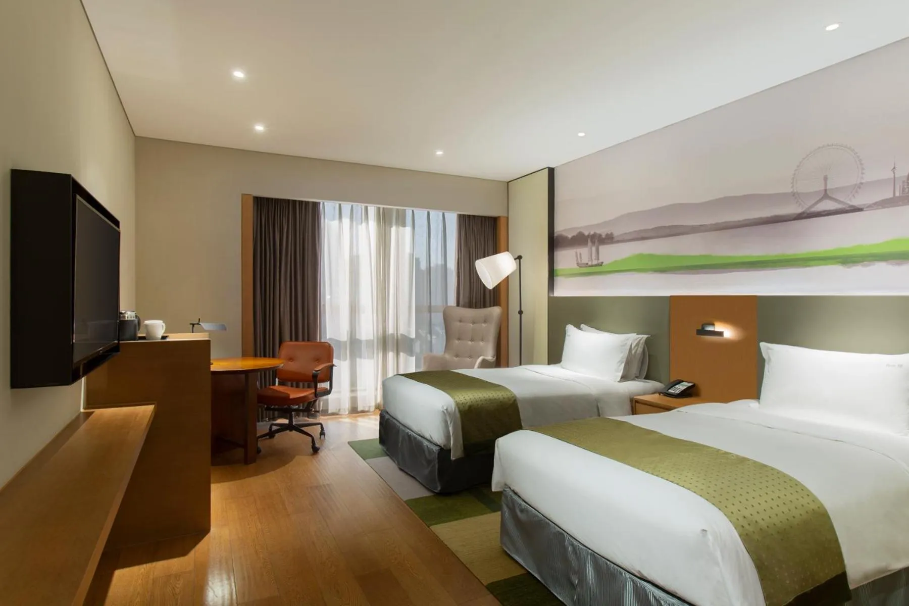 Bed in Holiday Inn & Suites Tianjin Downtown, an IHG Hotel