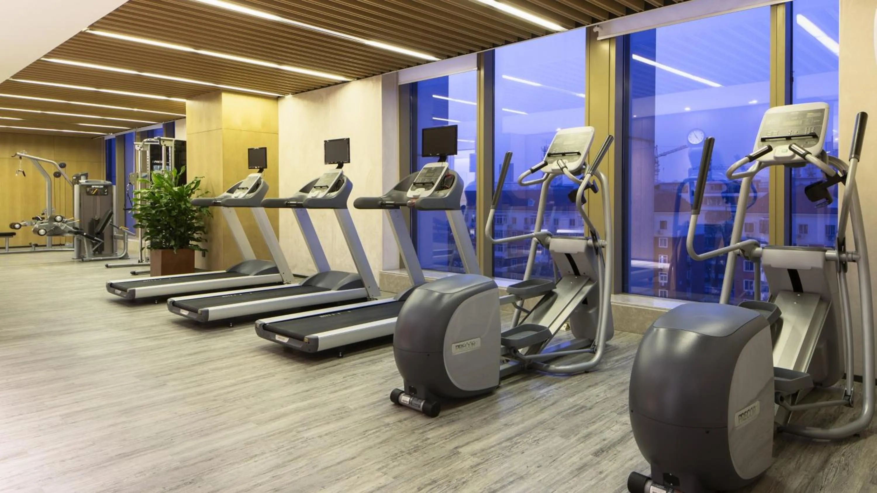 Fitness centre/facilities in Holiday Inn & Suites Tianjin Downtown, an IHG Hotel