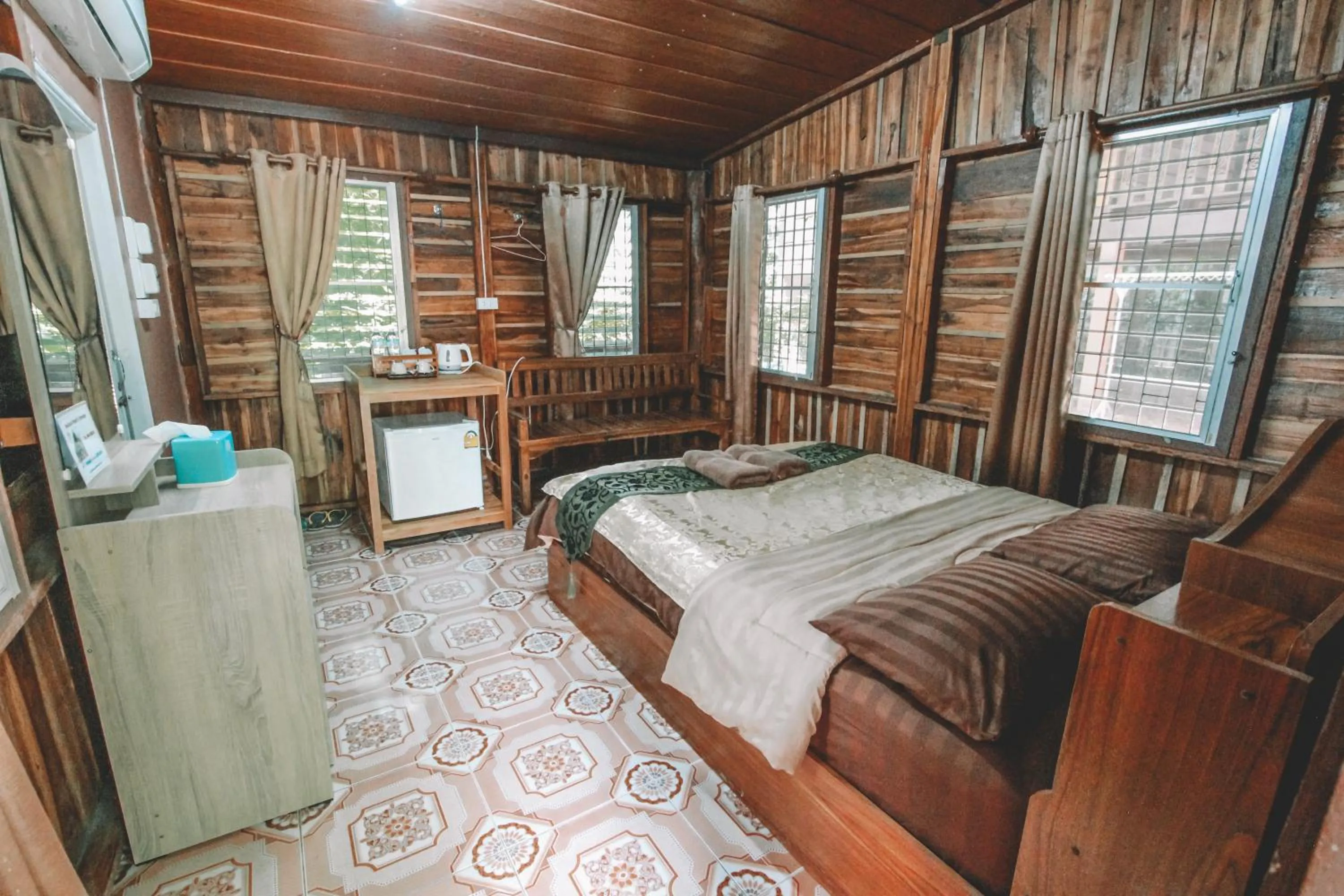 Bed in Akchanok Homestay