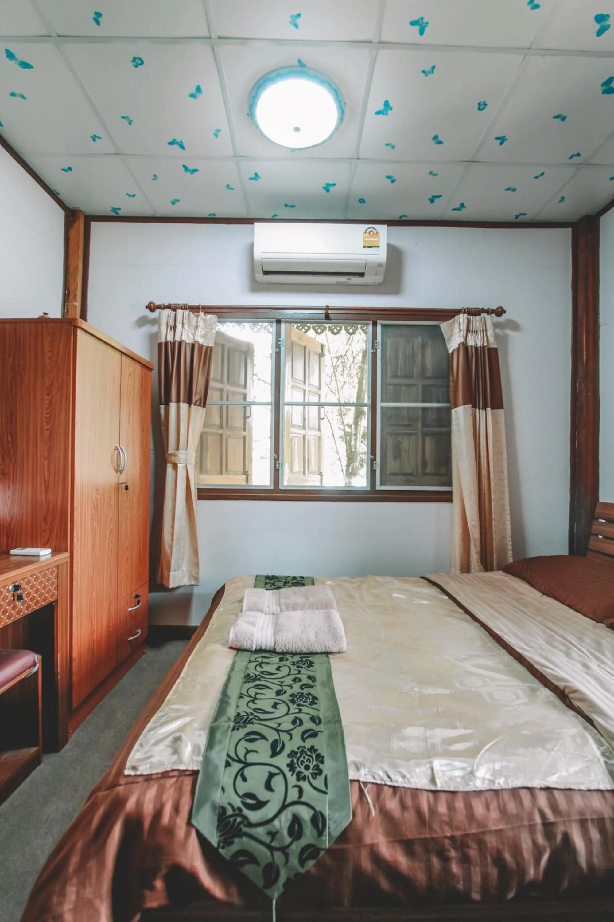 Bed in Akchanok Homestay