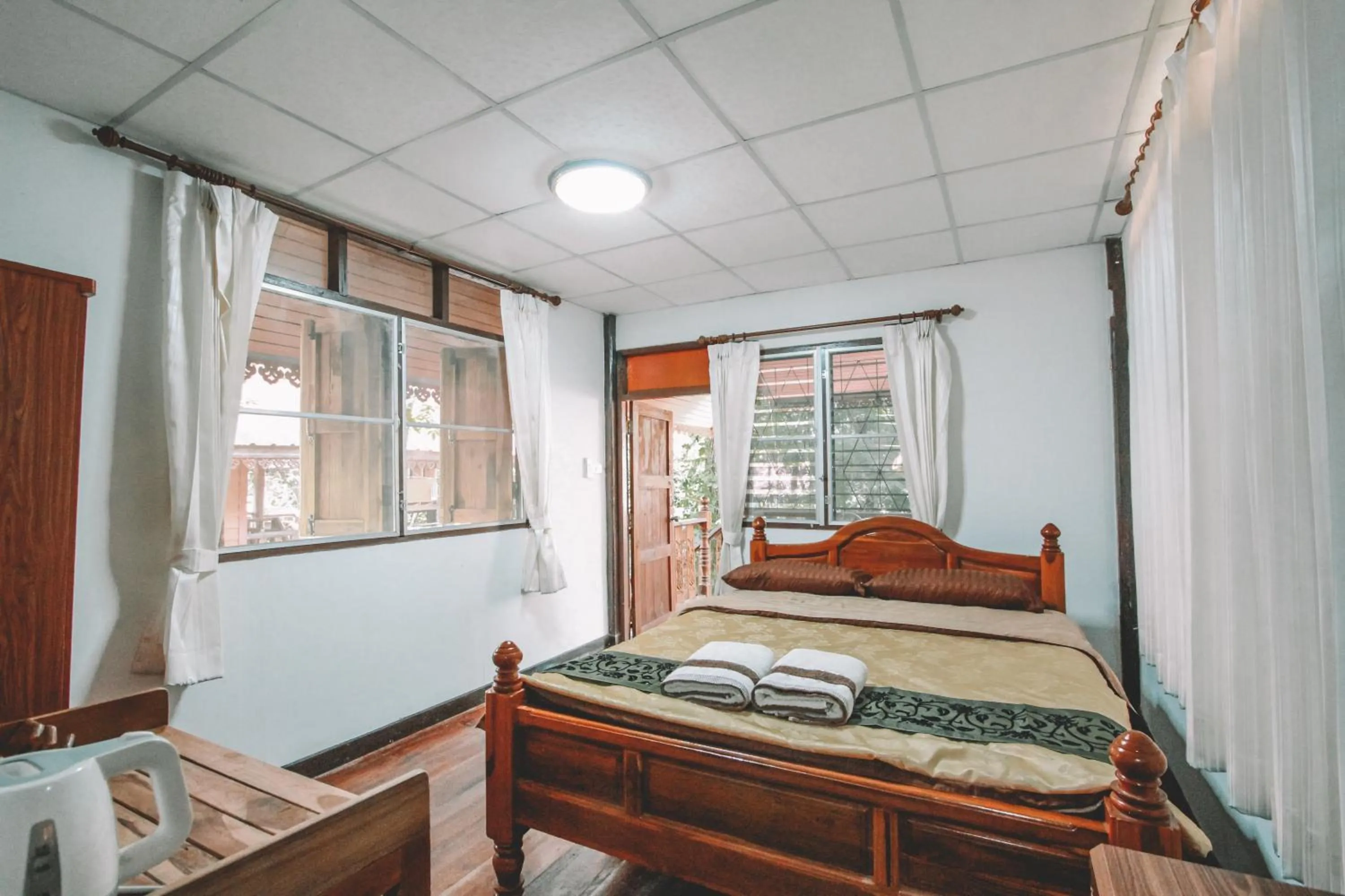 Bed in Akchanok Homestay