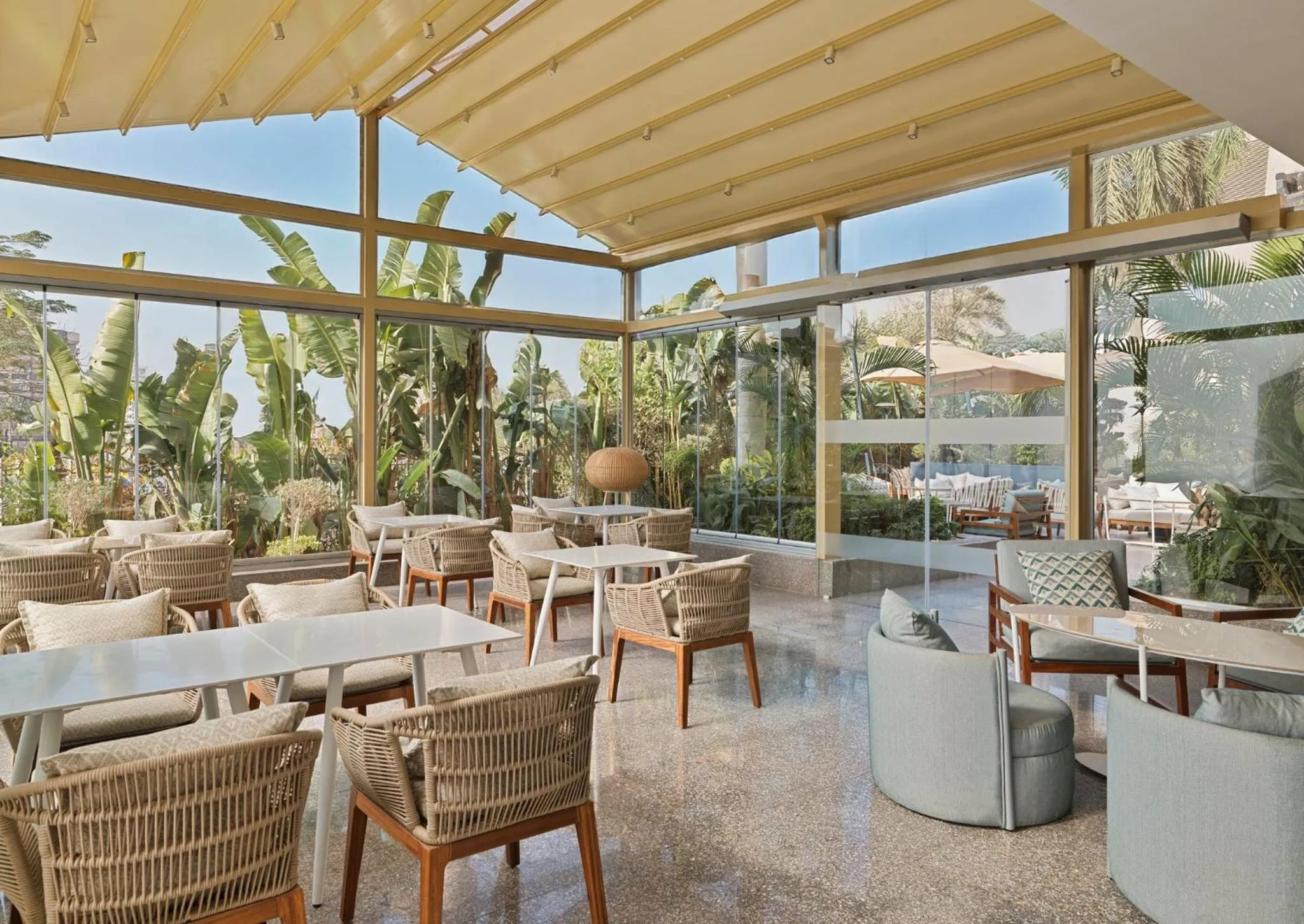 Patio in Staybridge Suites & Apartments - Citystars by IHG