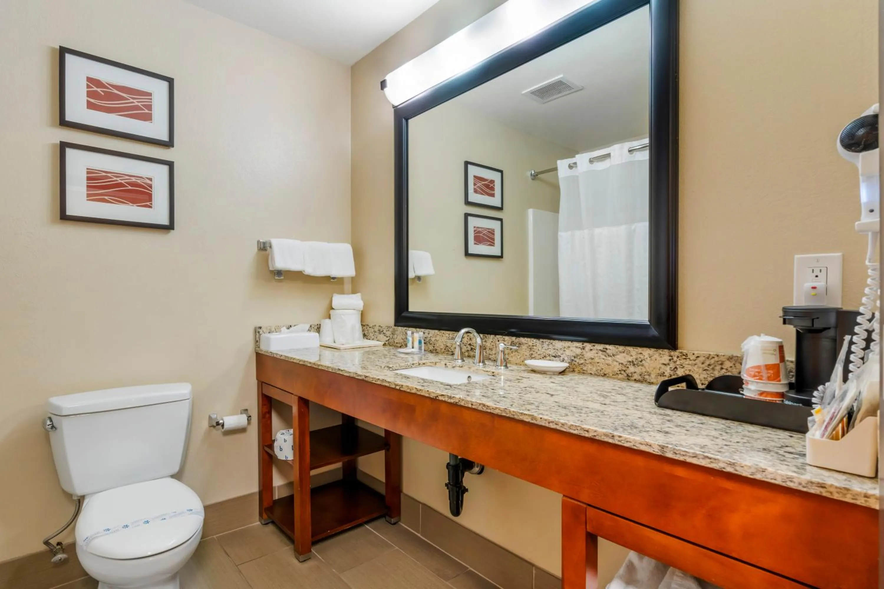 Toilet in Comfort Inn & Suites Redwood Country