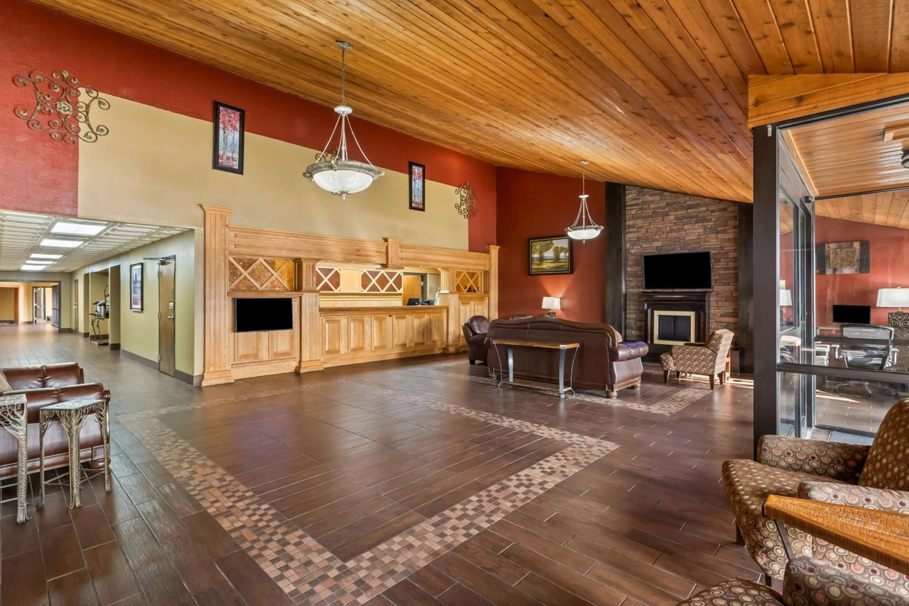Lobby or reception in Best Western Tower West Lodge