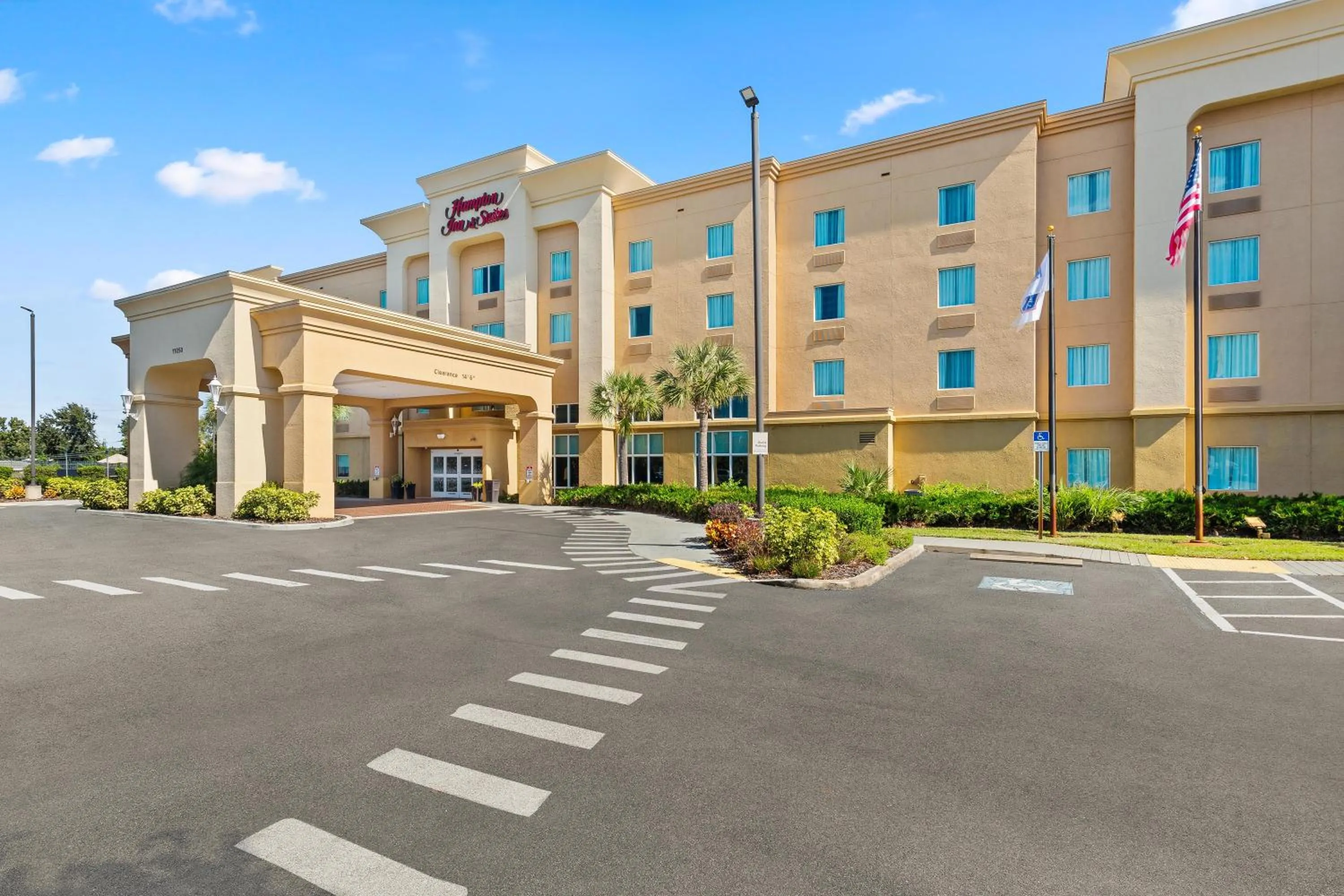 Property building in Hampton Inn & Suites Port Richey