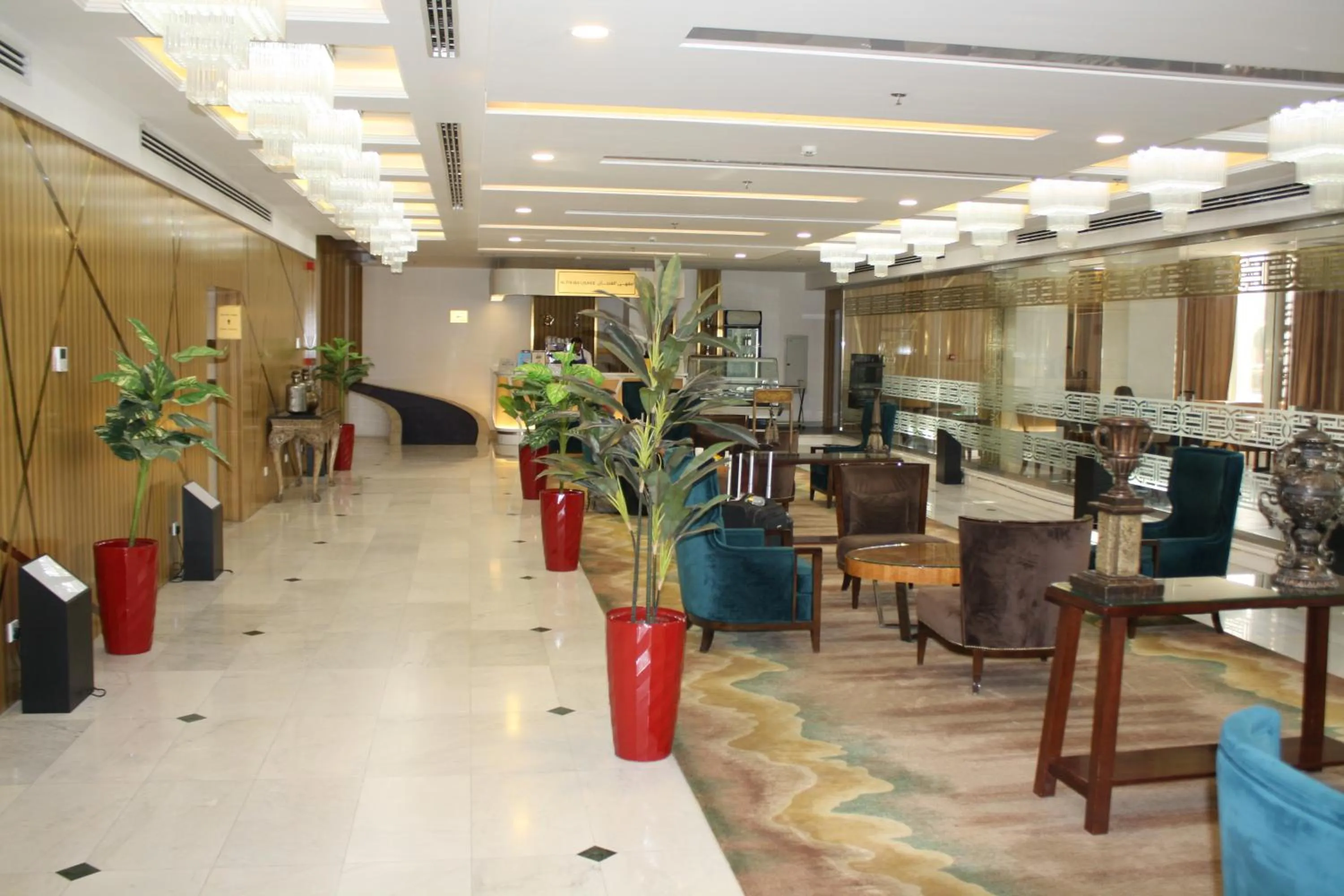 Lobby or reception in Al Mutlaq Hotel Riyadh