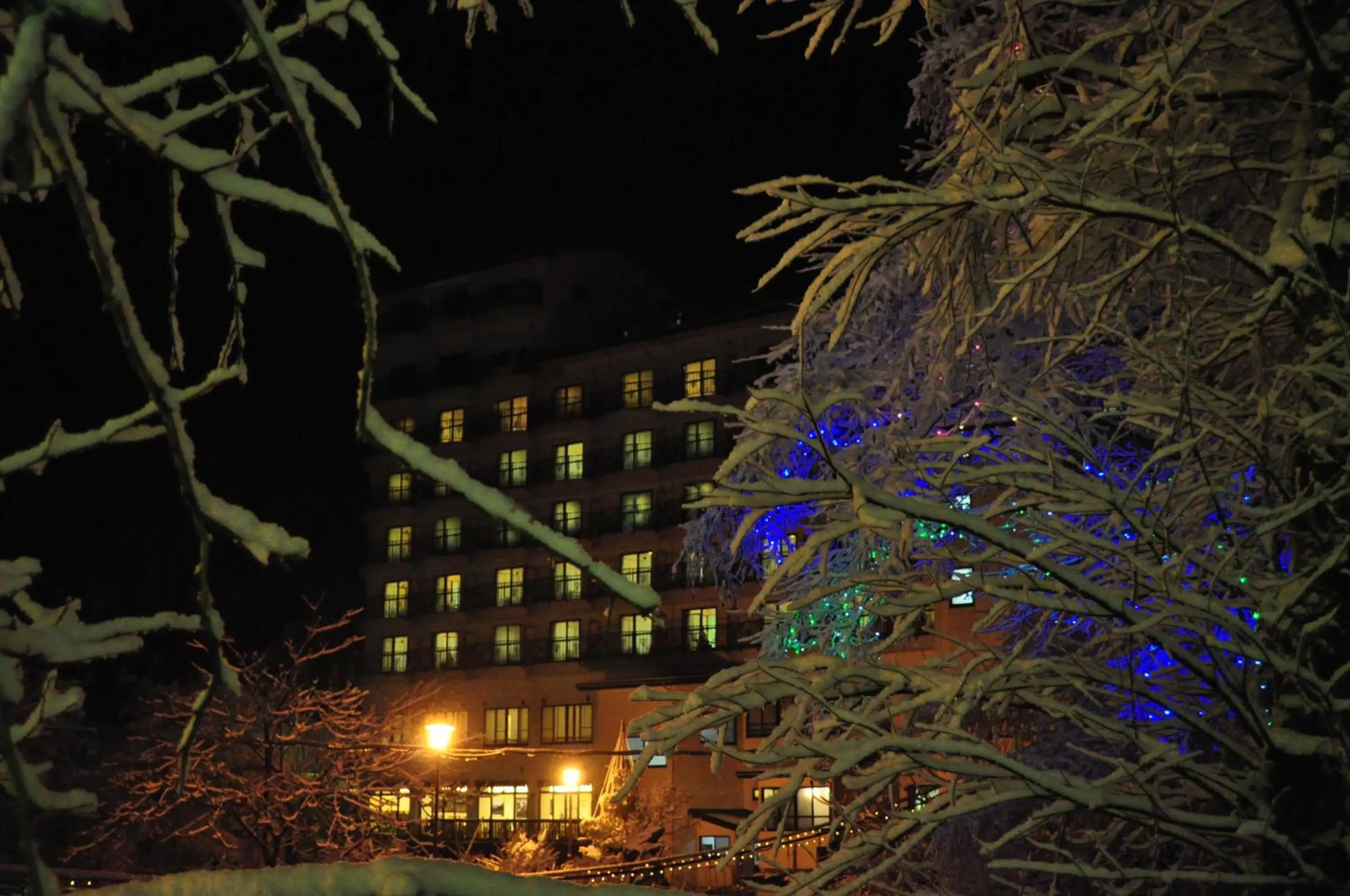 Facade/entrance in Okuhida Garden Hotel Yakedake