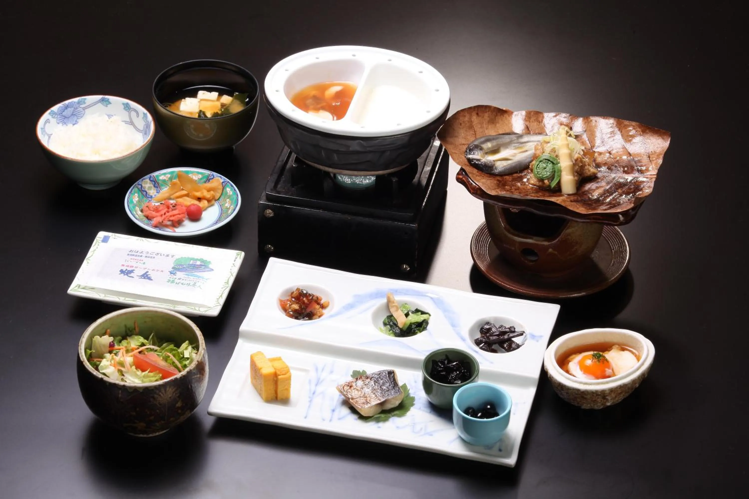 Breakfast in Okuhida Garden Hotel Yakedake