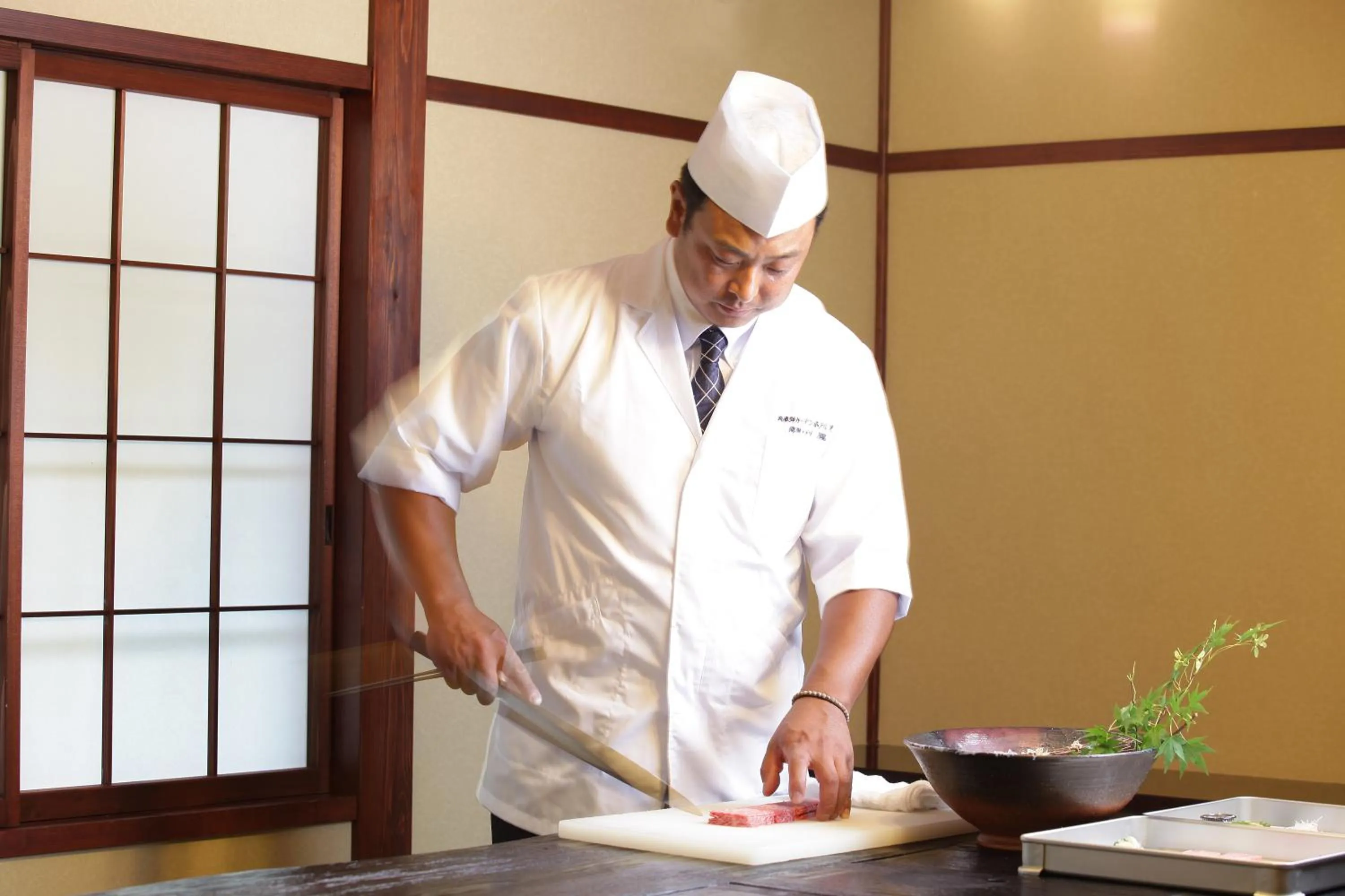 Staff in Okuhida Garden Hotel Yakedake
