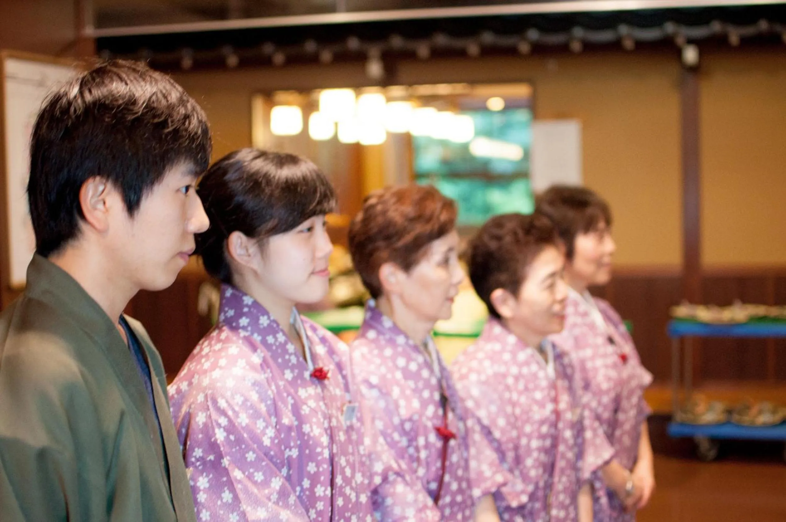 Staff in Okuhida Garden Hotel Yakedake