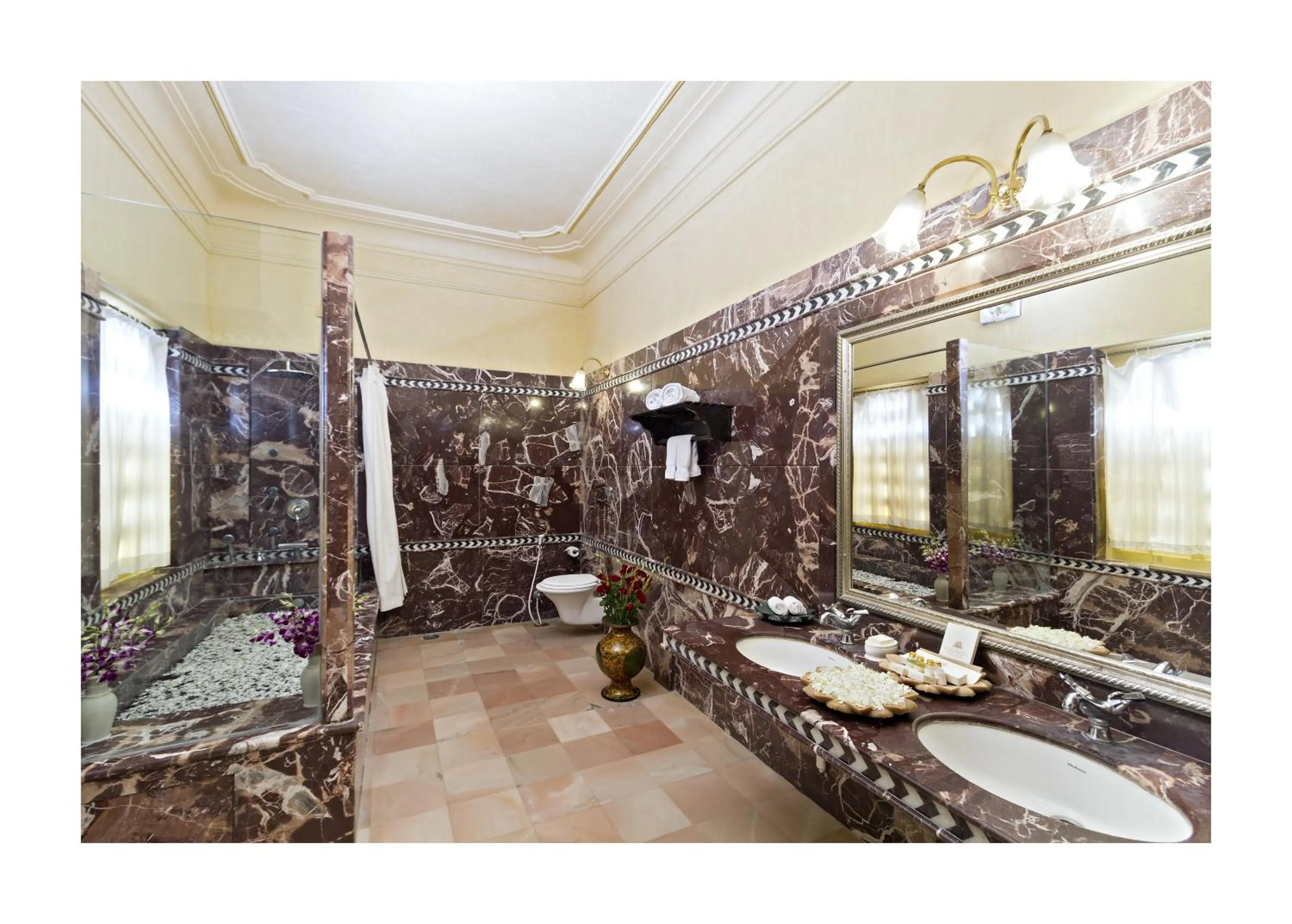 Bathroom in Chunda Palace