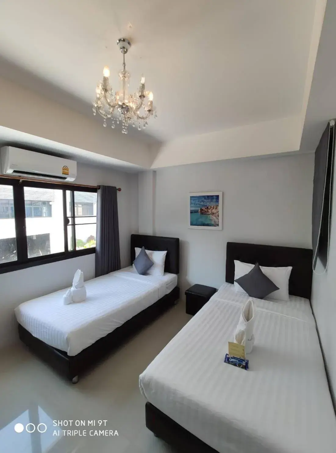 Twin Room in Bann Tawan Hostel Chiang Rai Twin Room in Bann Tawan Hostel Chiang Rai