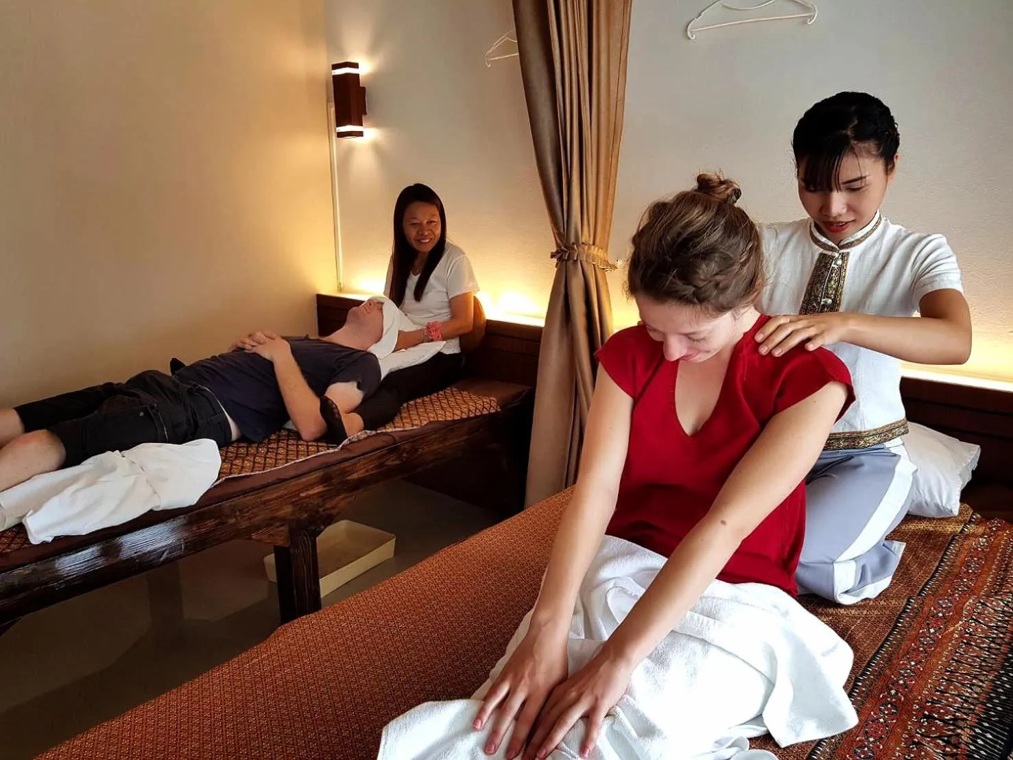 Massage in Bann Tawan Hostel Chiang Rai