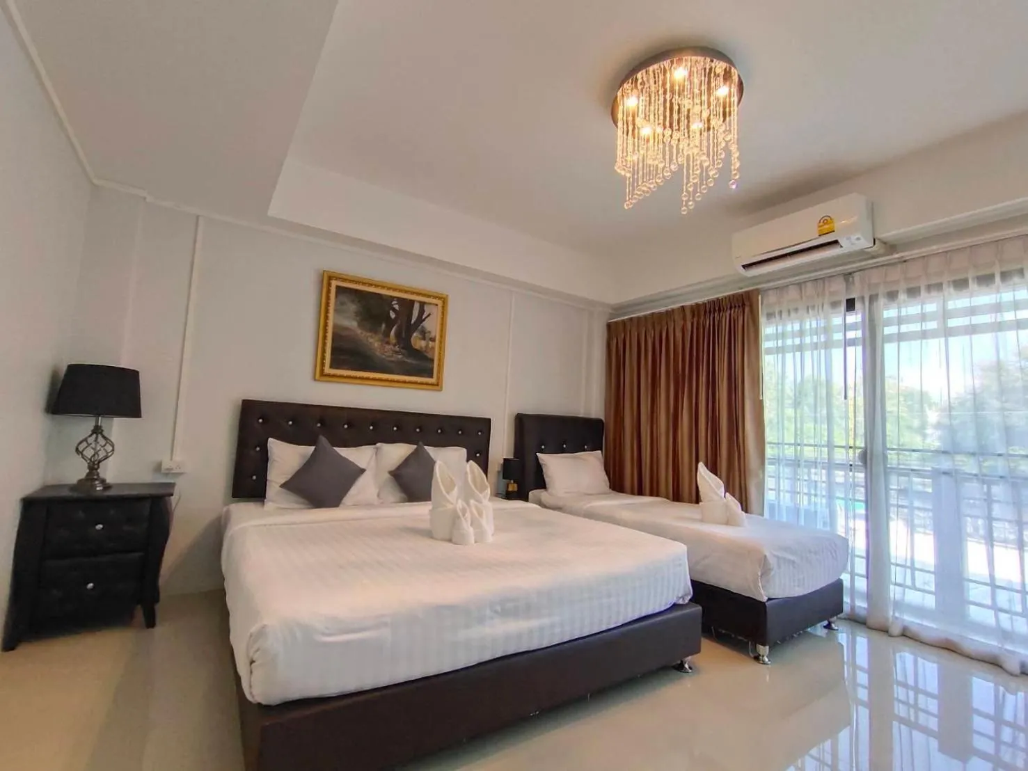 Bed in Bann Tawan Hostel Chiang Rai