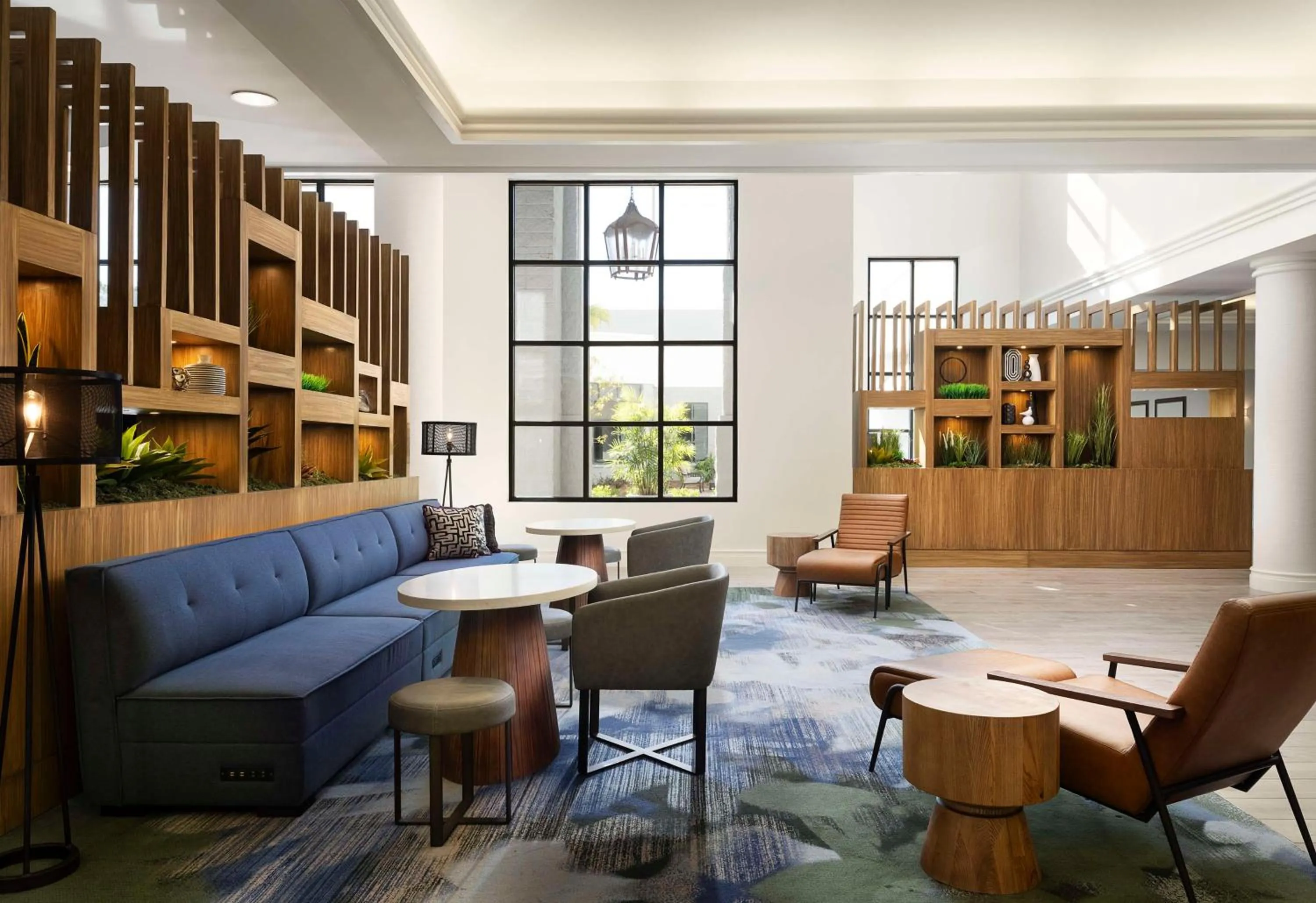 Lobby or reception in Hilton New Orleans Airport