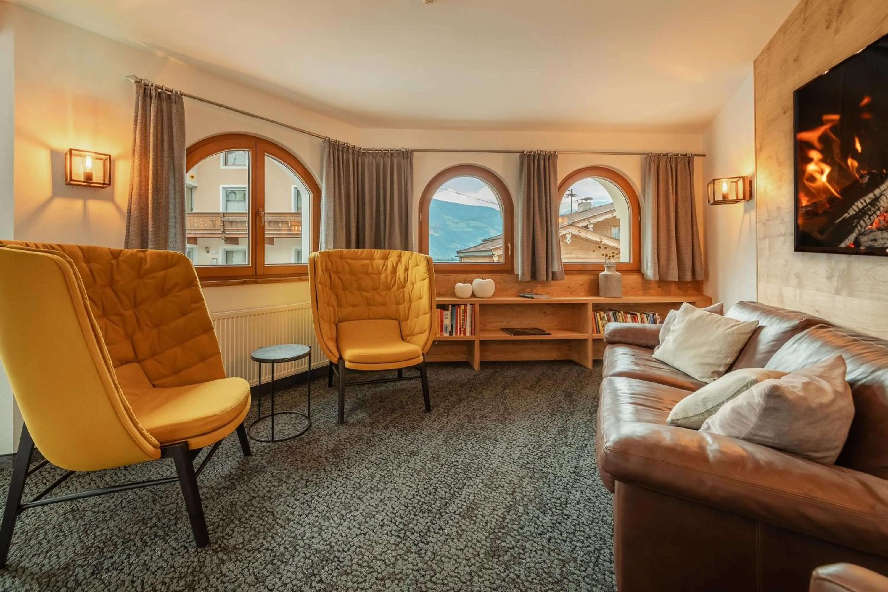 Library in Kräuterhotel Hochzillertal