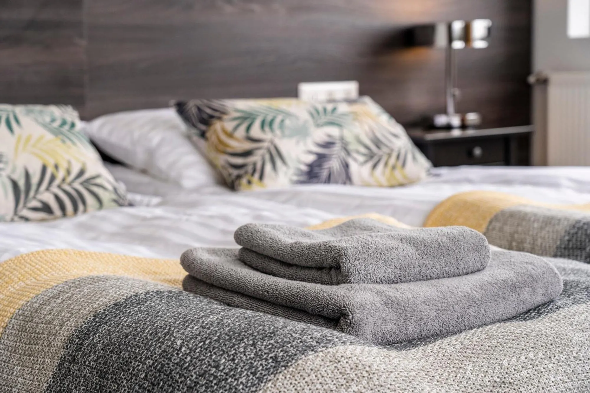 Bedroom, Bed in Black Beach Guesthouse