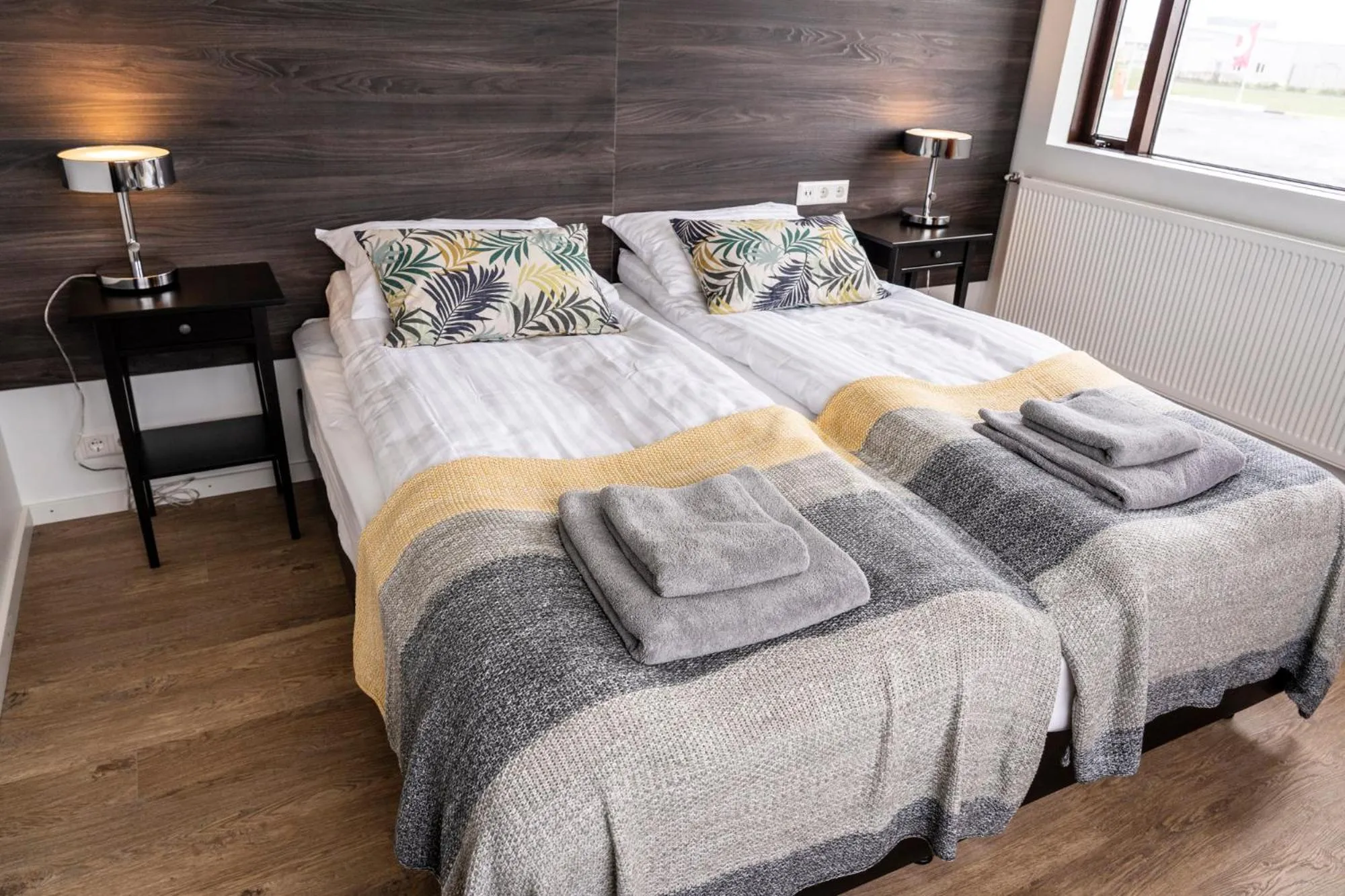 Bedroom, Bed in Black Beach Guesthouse