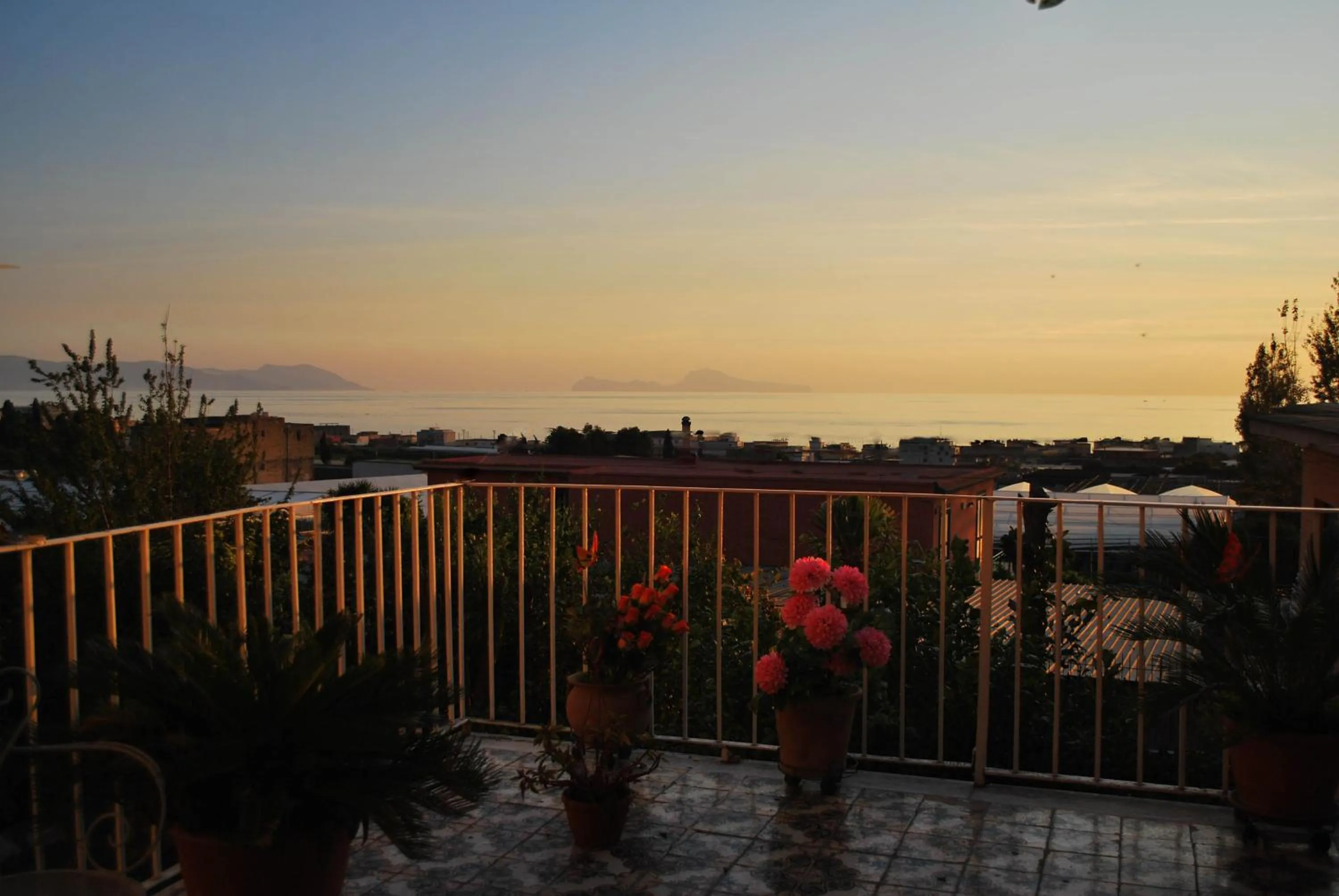 Balcony/Terrace in I Papiri B&B Aparthotel