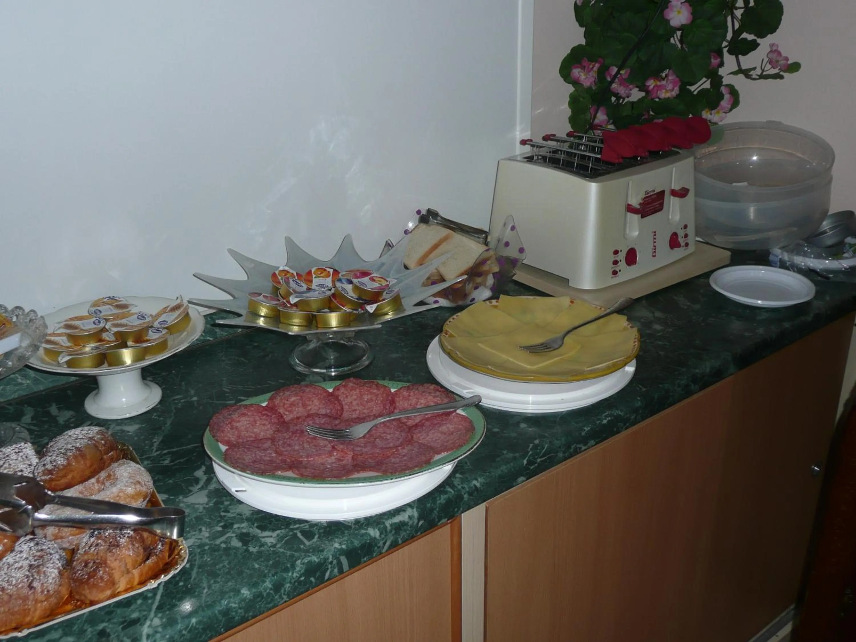 Food and drinks in I Papiri B&B Aparthotel