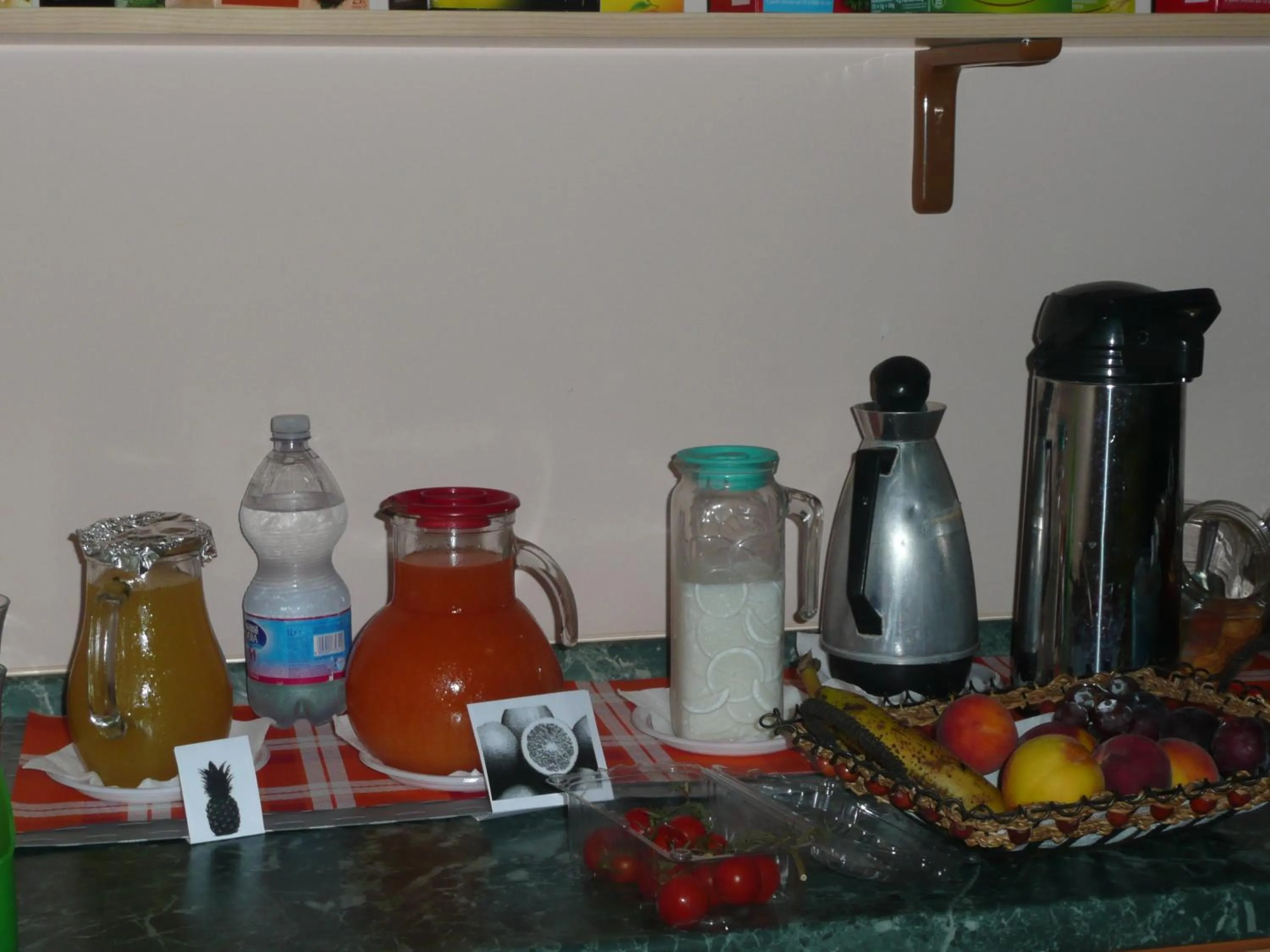 Food and drinks in I Papiri B&B Aparthotel