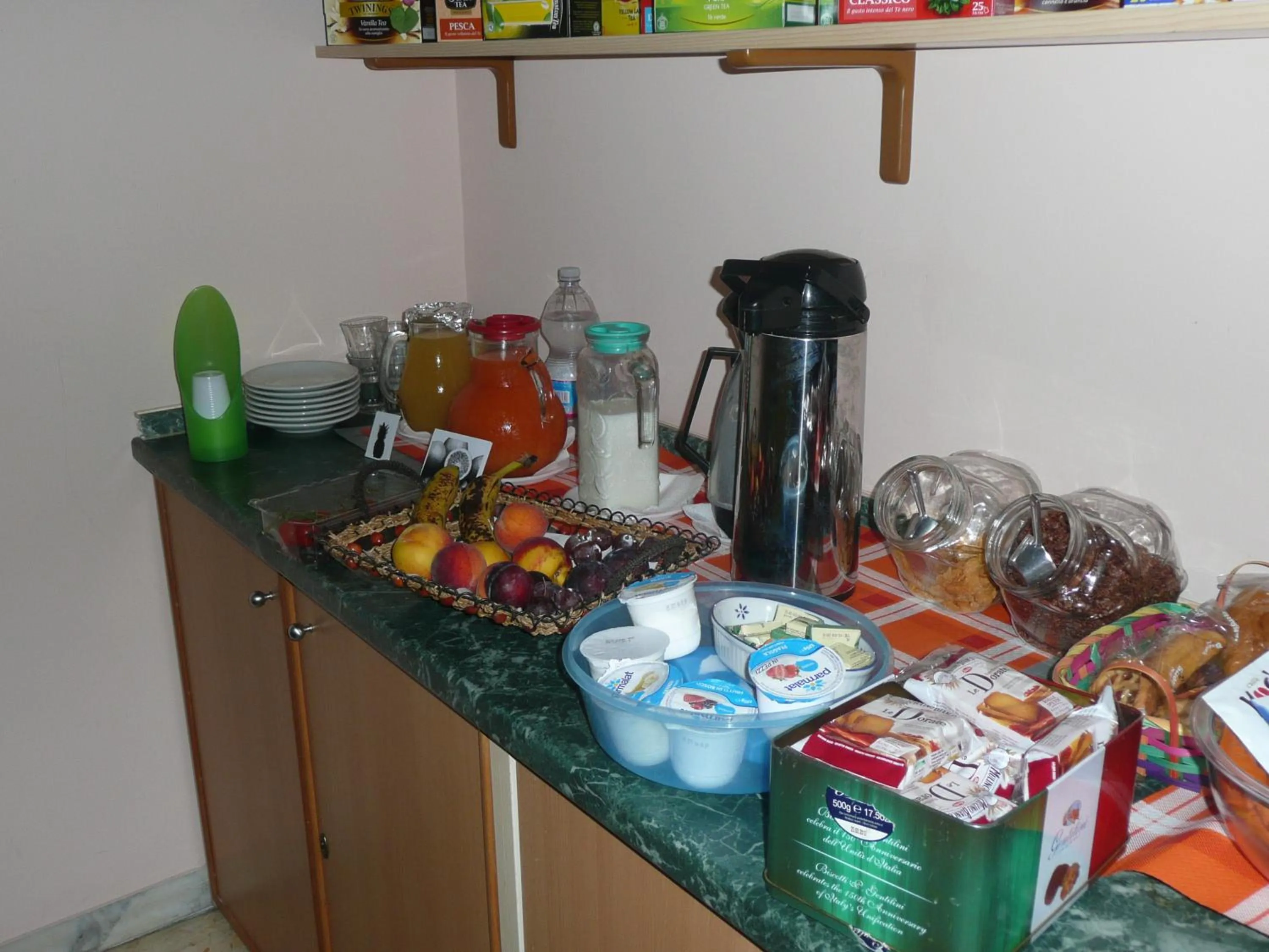 Food and drinks in I Papiri B&B Aparthotel