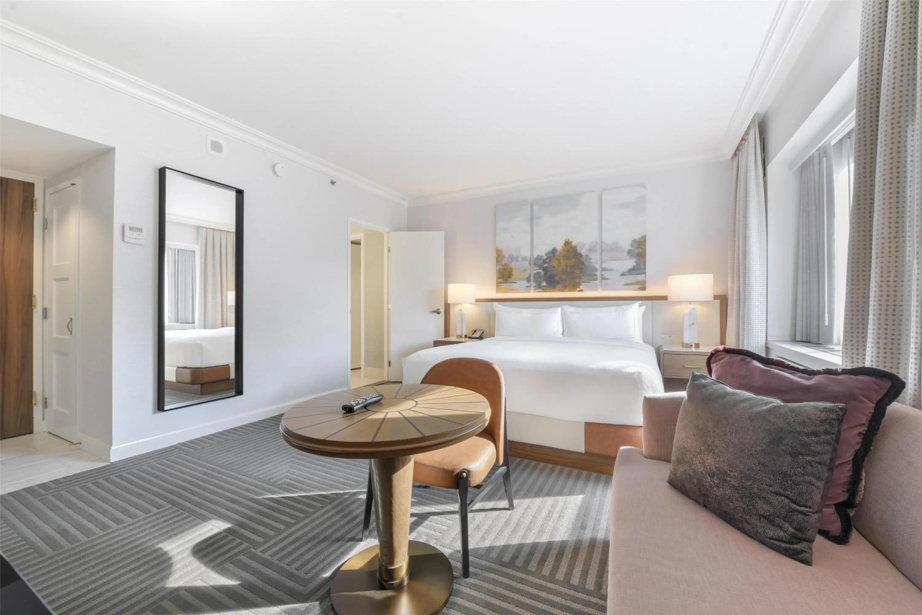 Bed in Capital Hilton