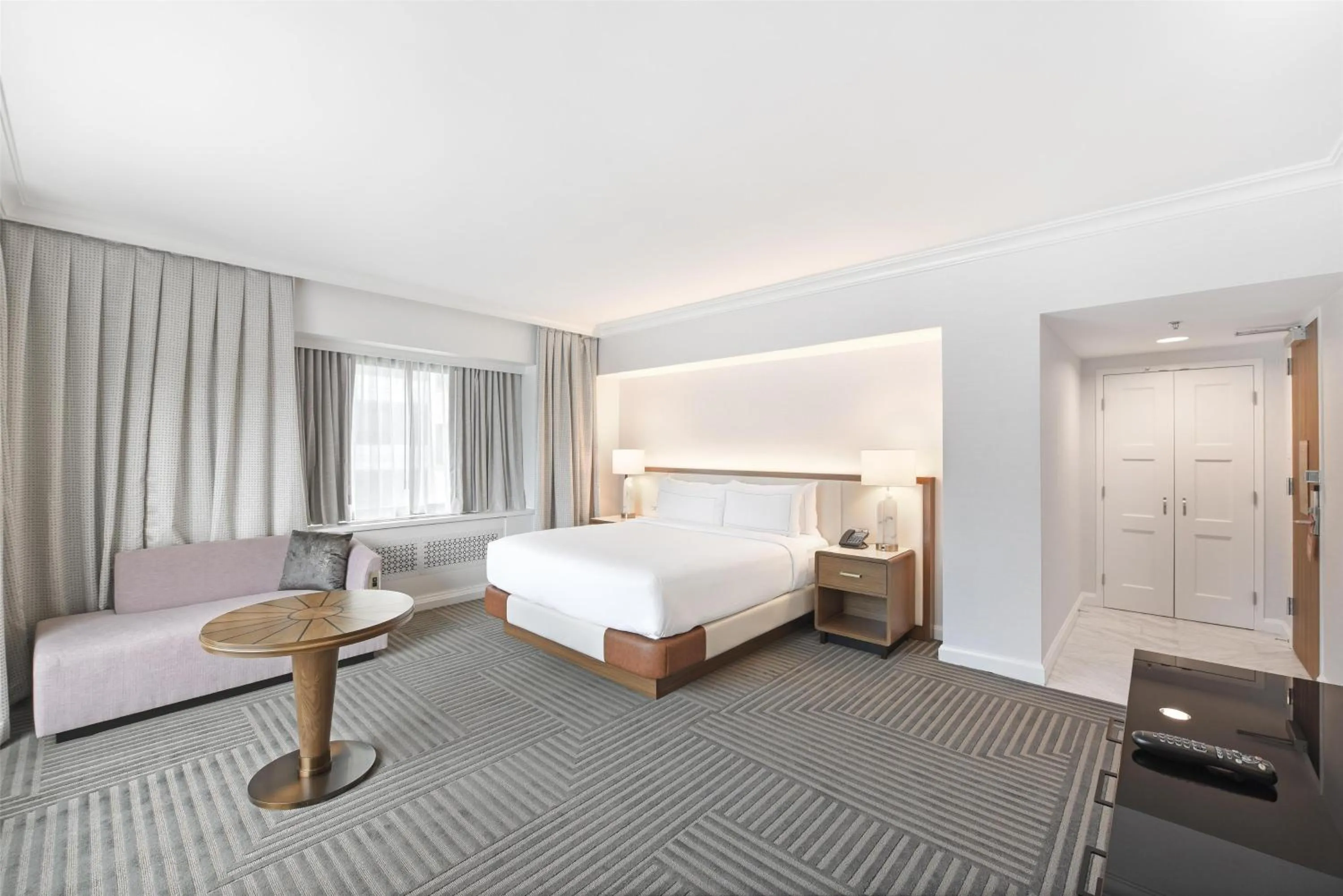 Bed in Capital Hilton