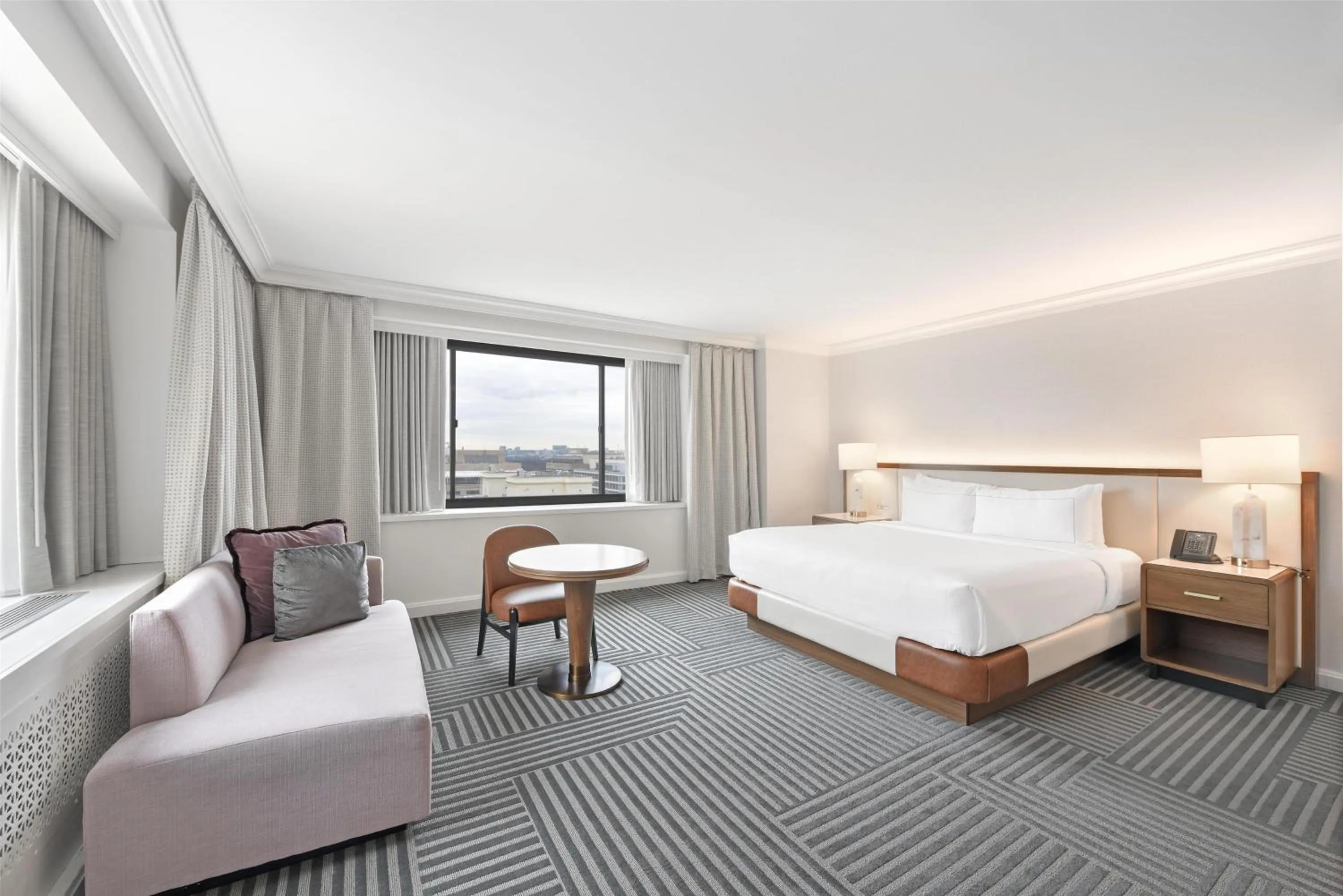 Bed in Capital Hilton