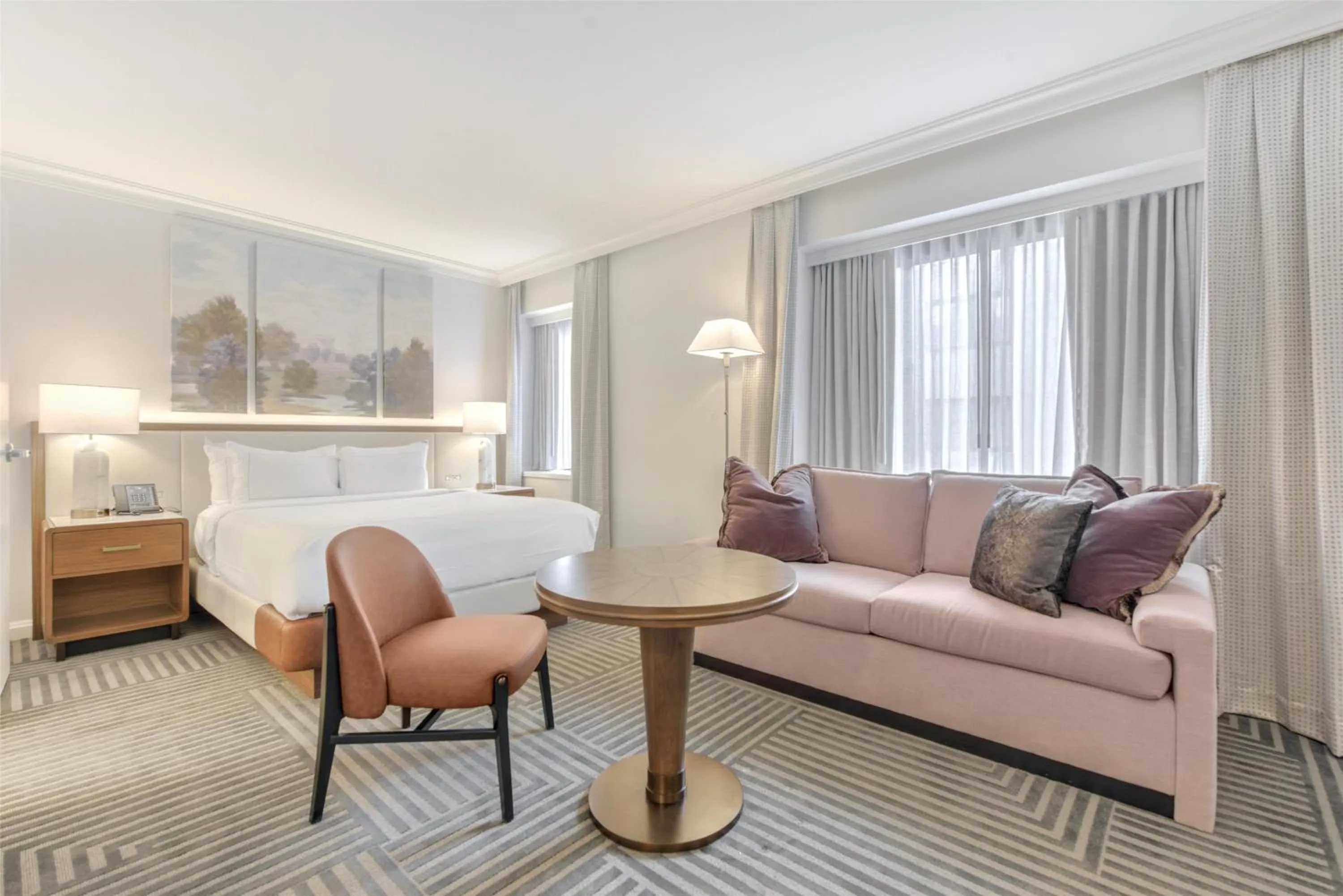 Bed in Capital Hilton