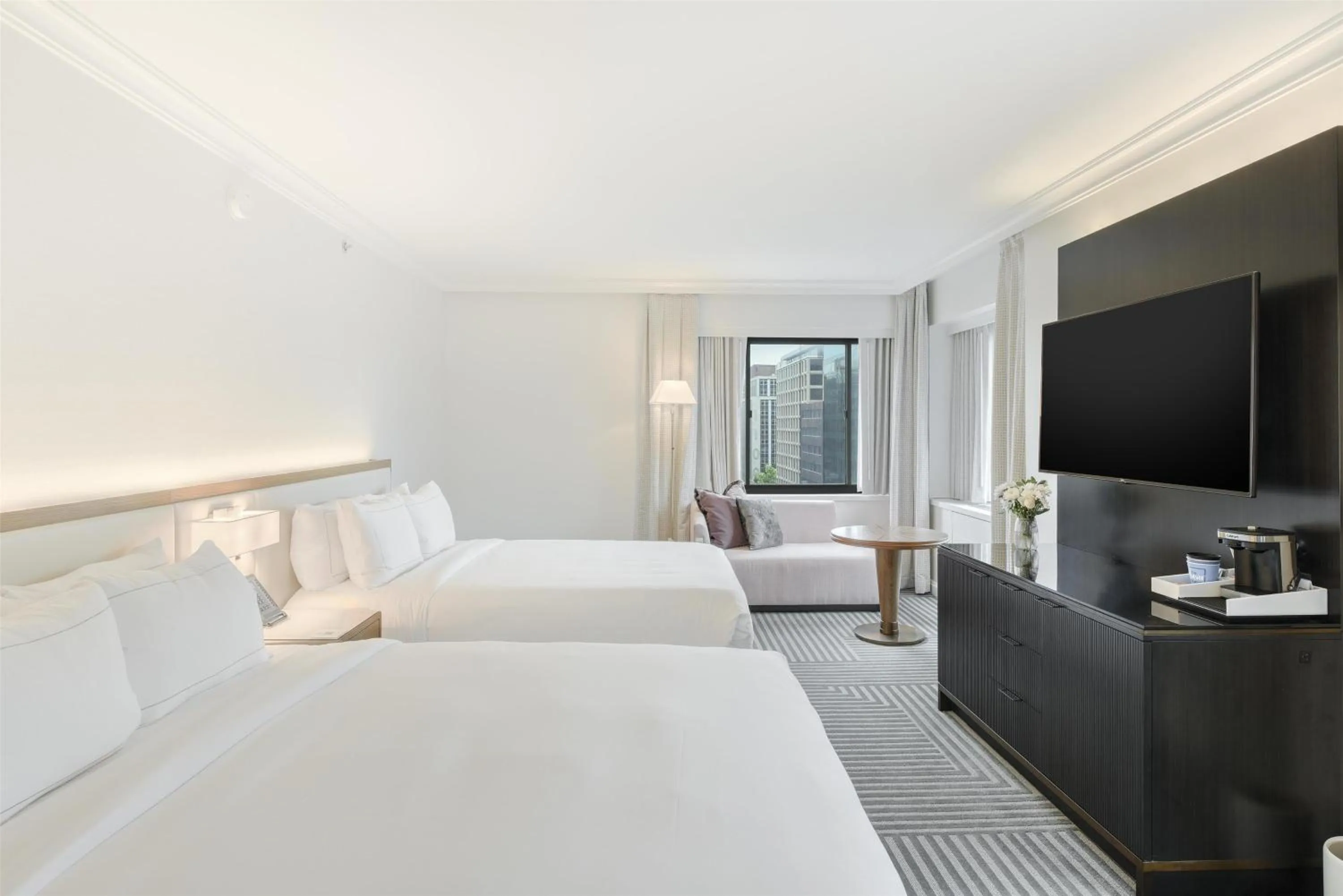 Bed in Capital Hilton