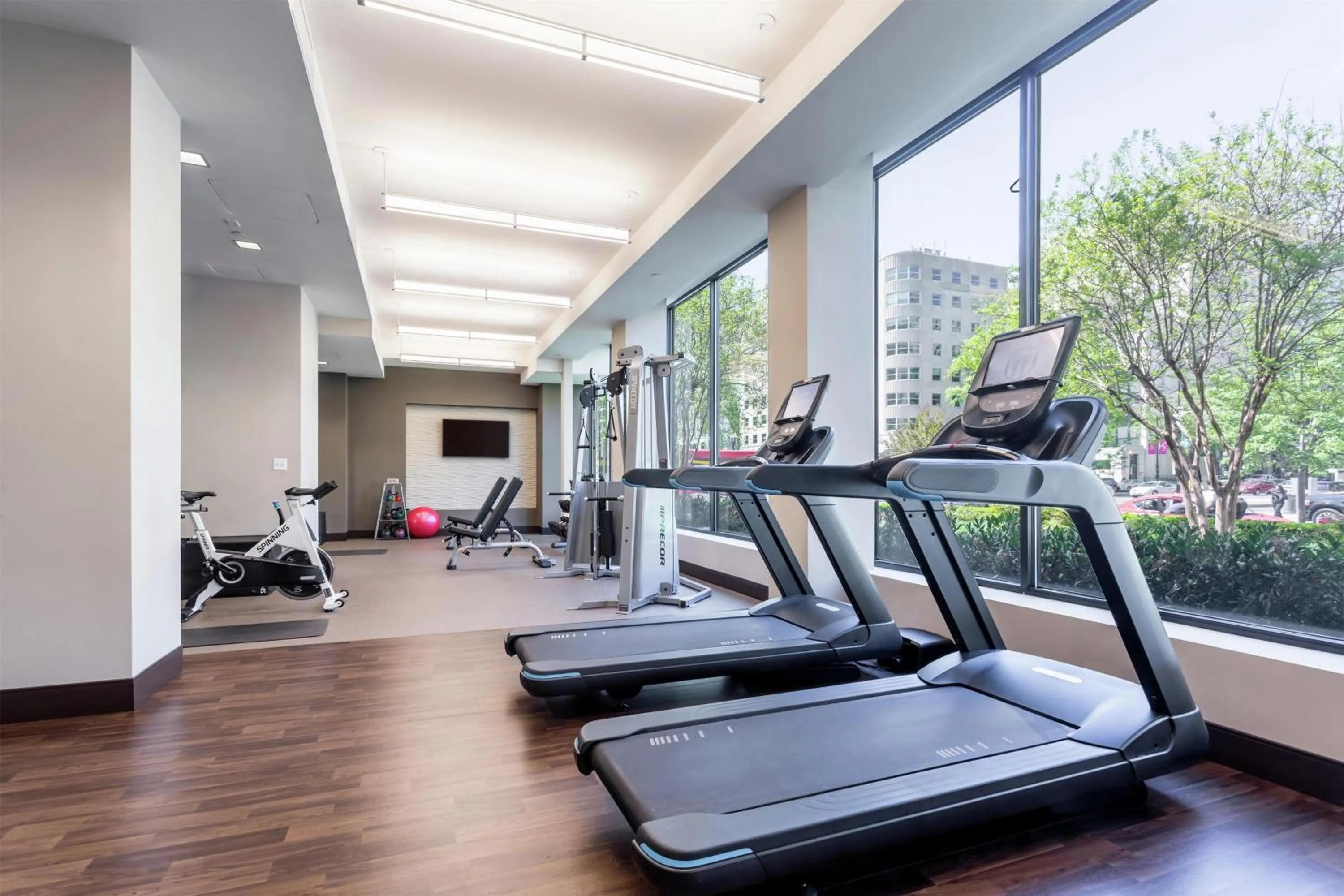 Fitness centre/facilities in Capital Hilton