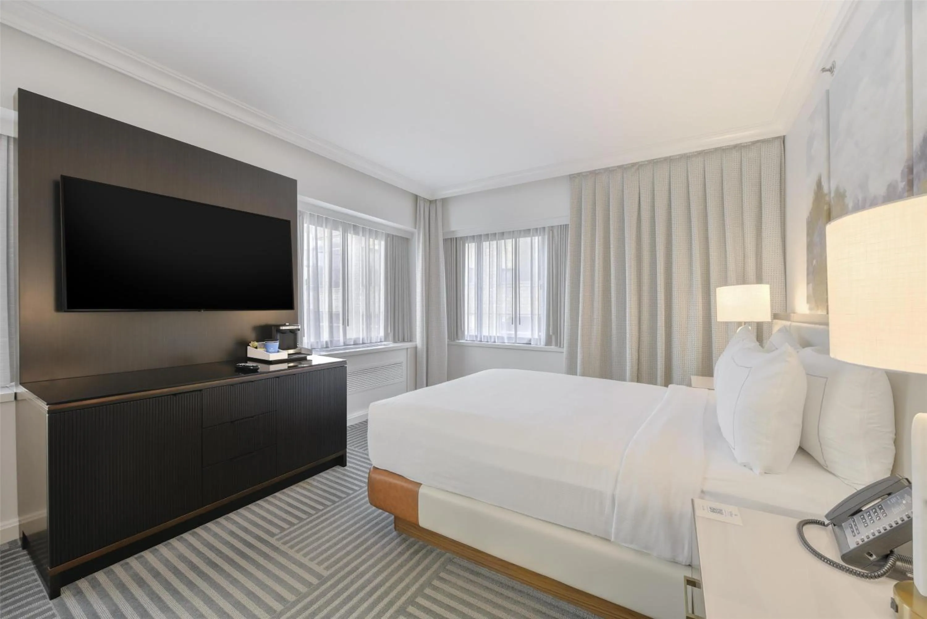 Bed in Capital Hilton