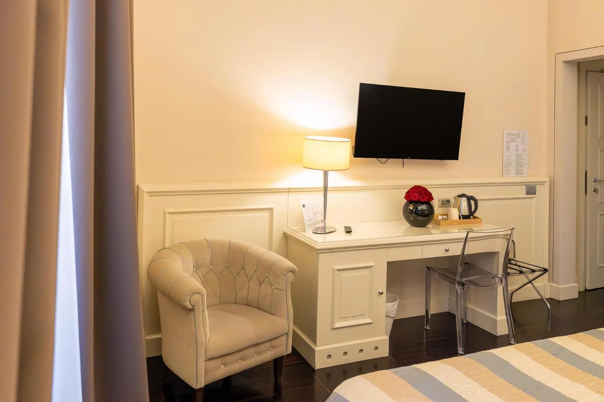 Bedroom, Bed in Hotel Patria