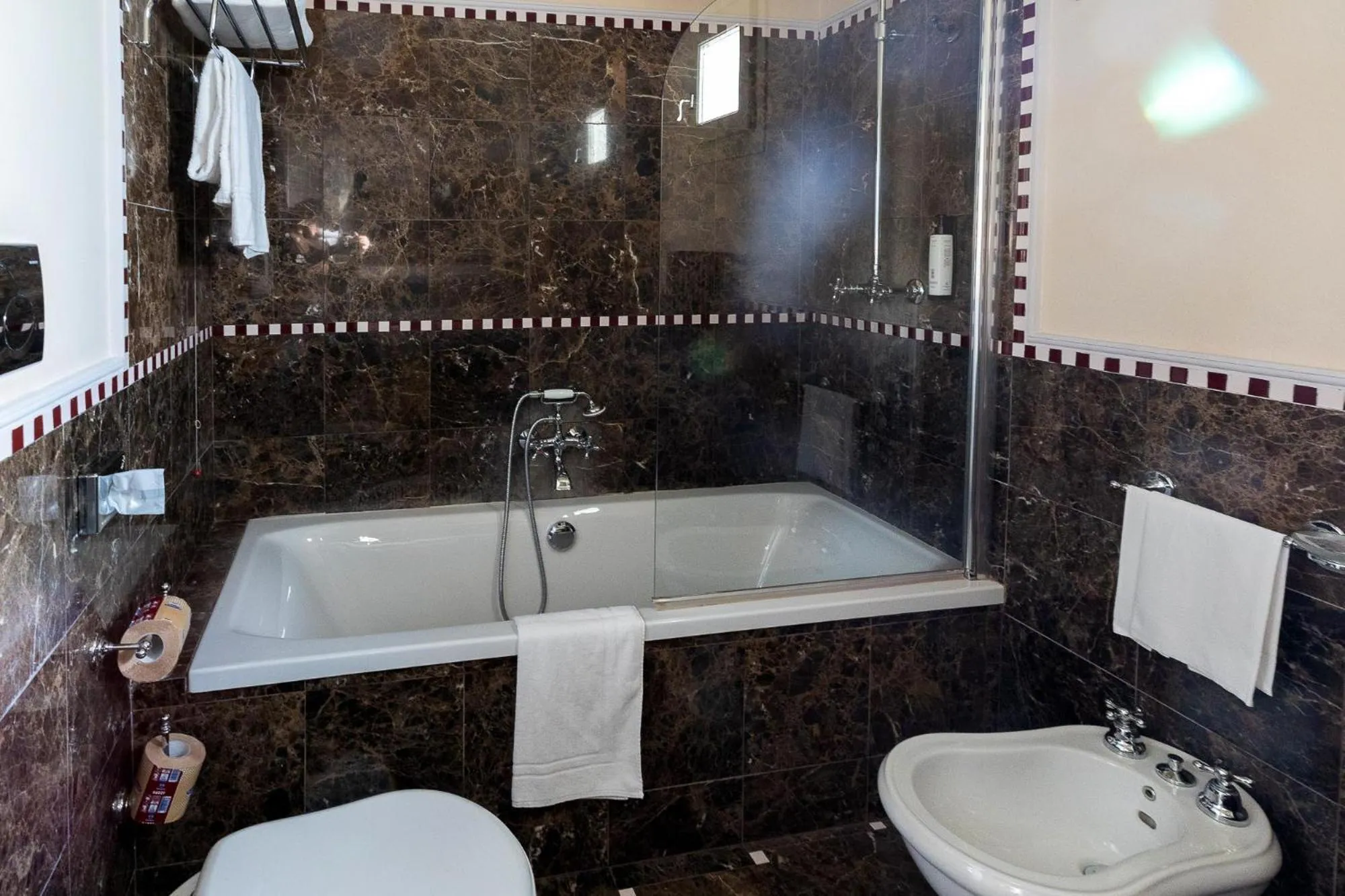 Bathroom in Hotel Patria