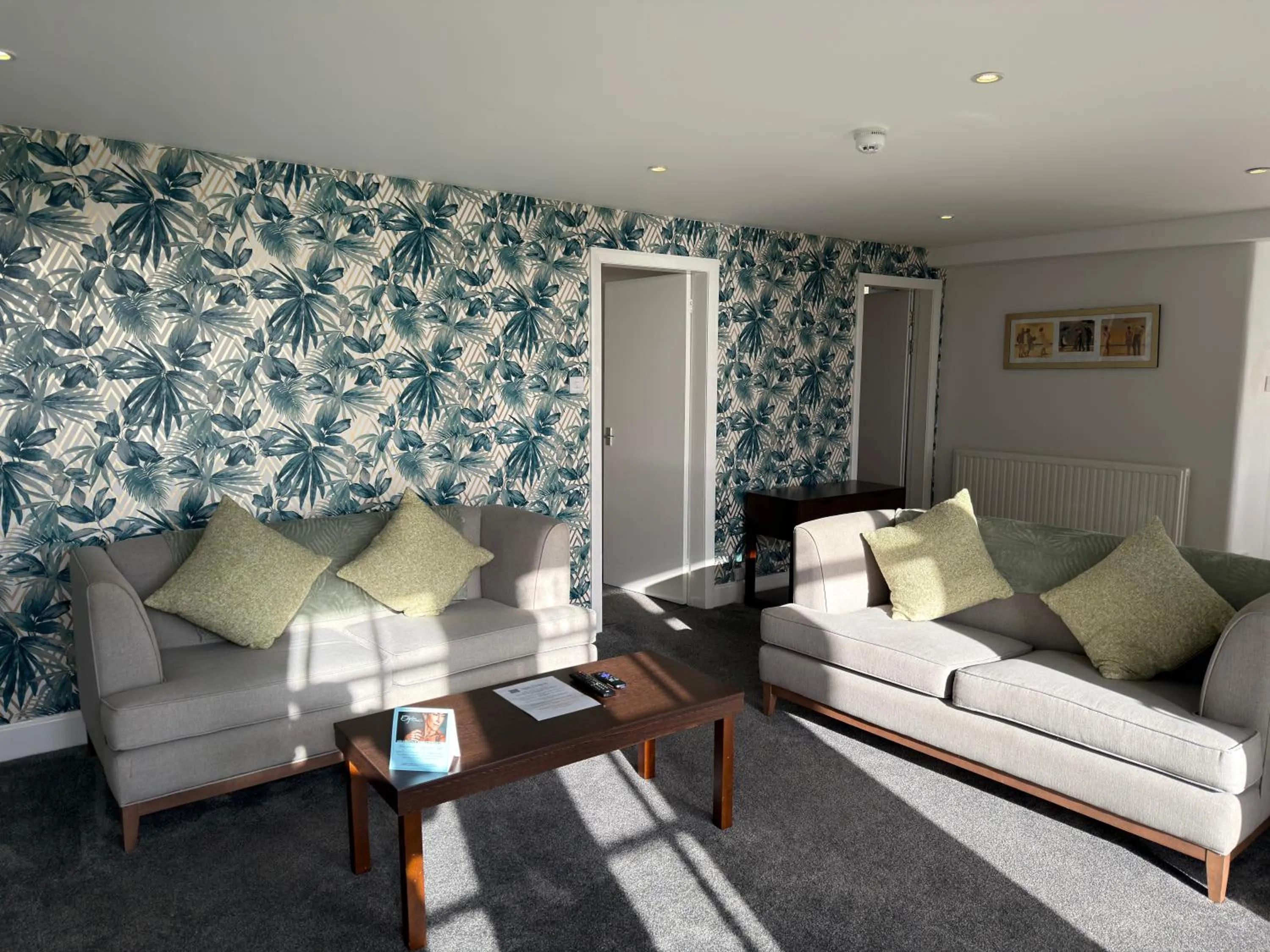 Living room in The Portpatrick Hotel by Compass Hospitality