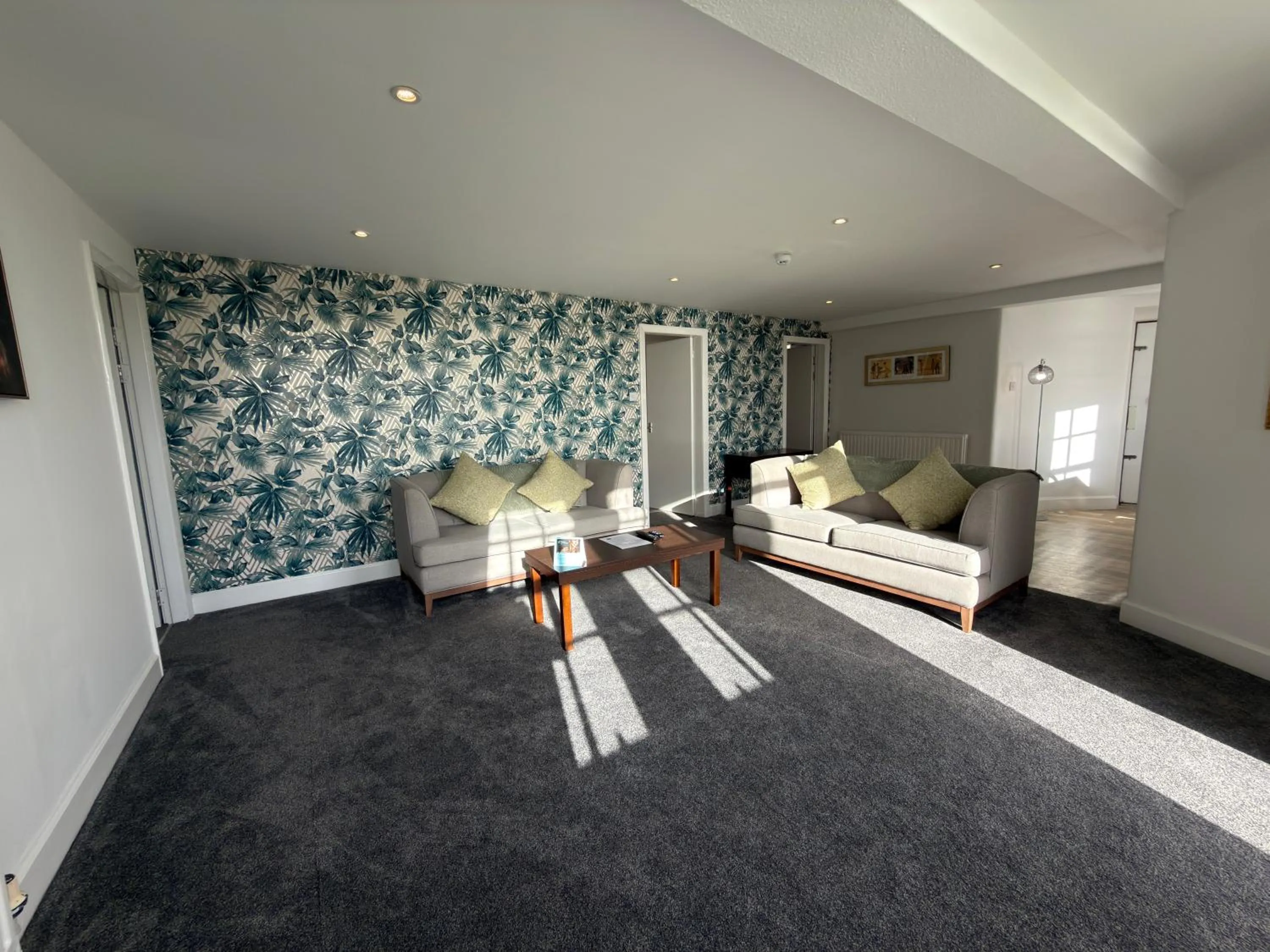 Living room in The Portpatrick Hotel by Compass Hospitality