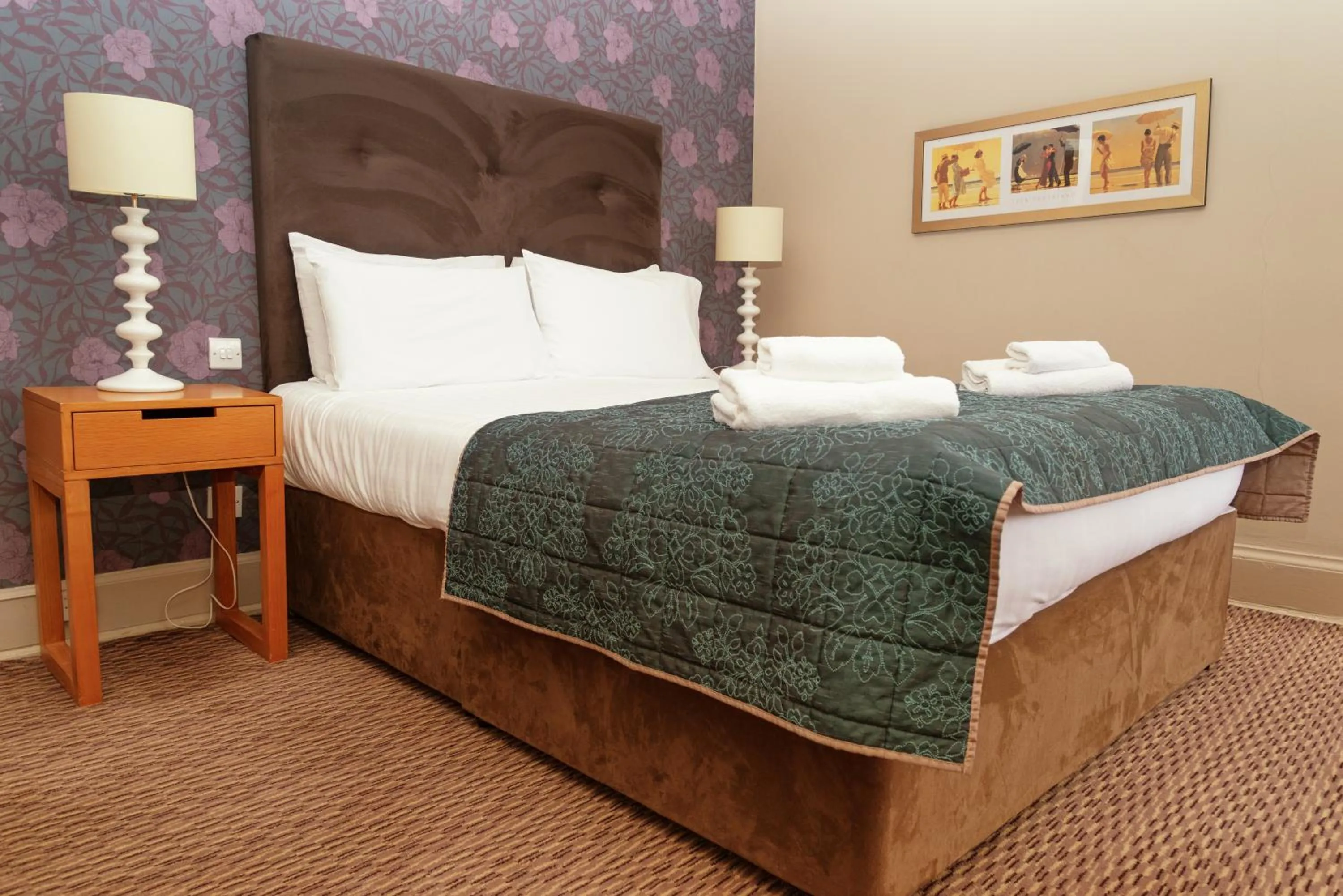 Bed in The Portpatrick Hotel by Compass Hospitality