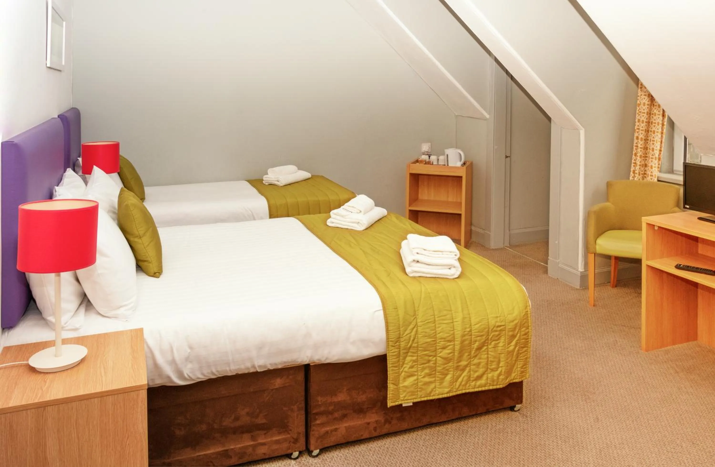 Bedroom, Bed in The Portpatrick Hotel by Compass Hospitality