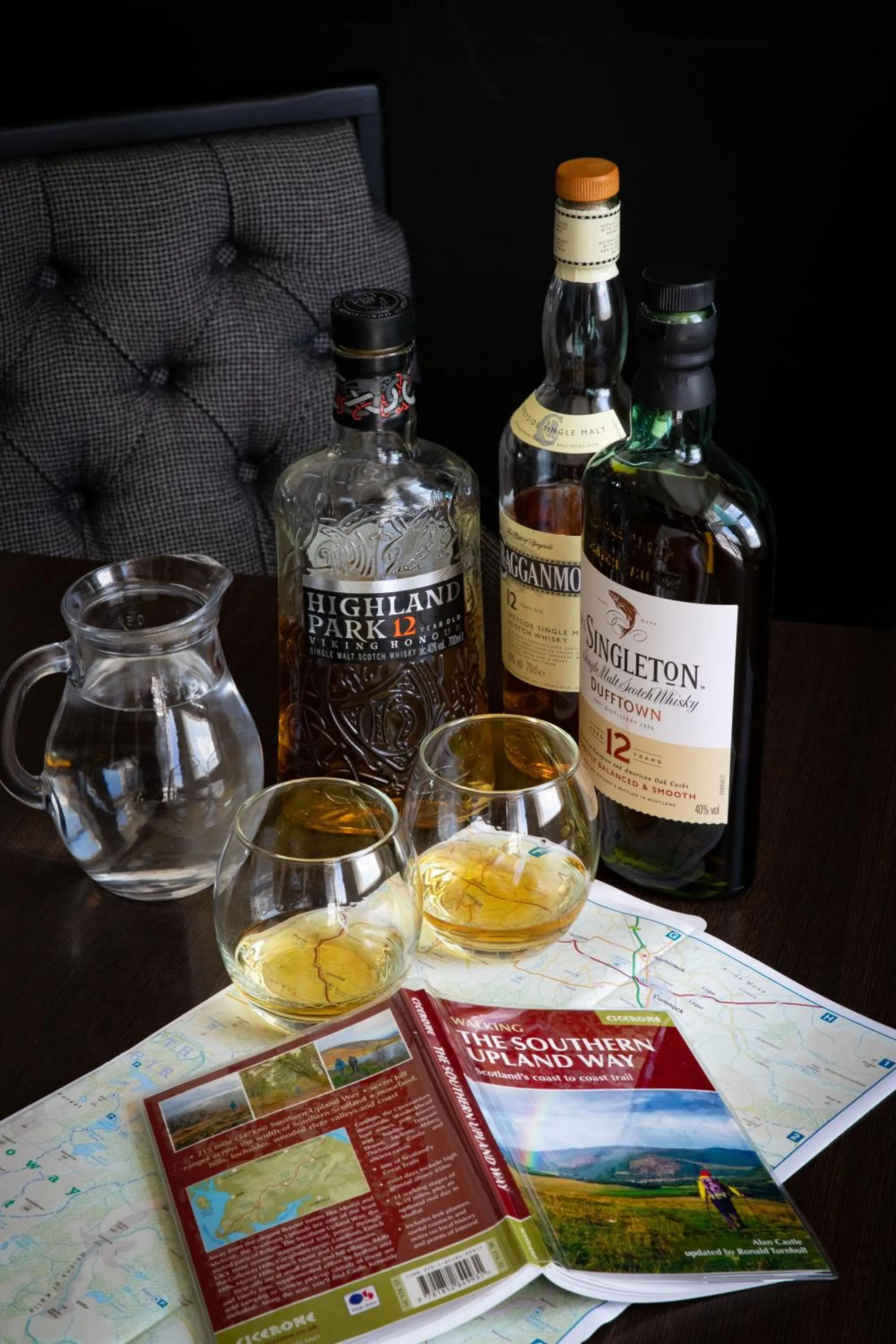 Alcoholic drinks in The Portpatrick Hotel by Compass Hospitality