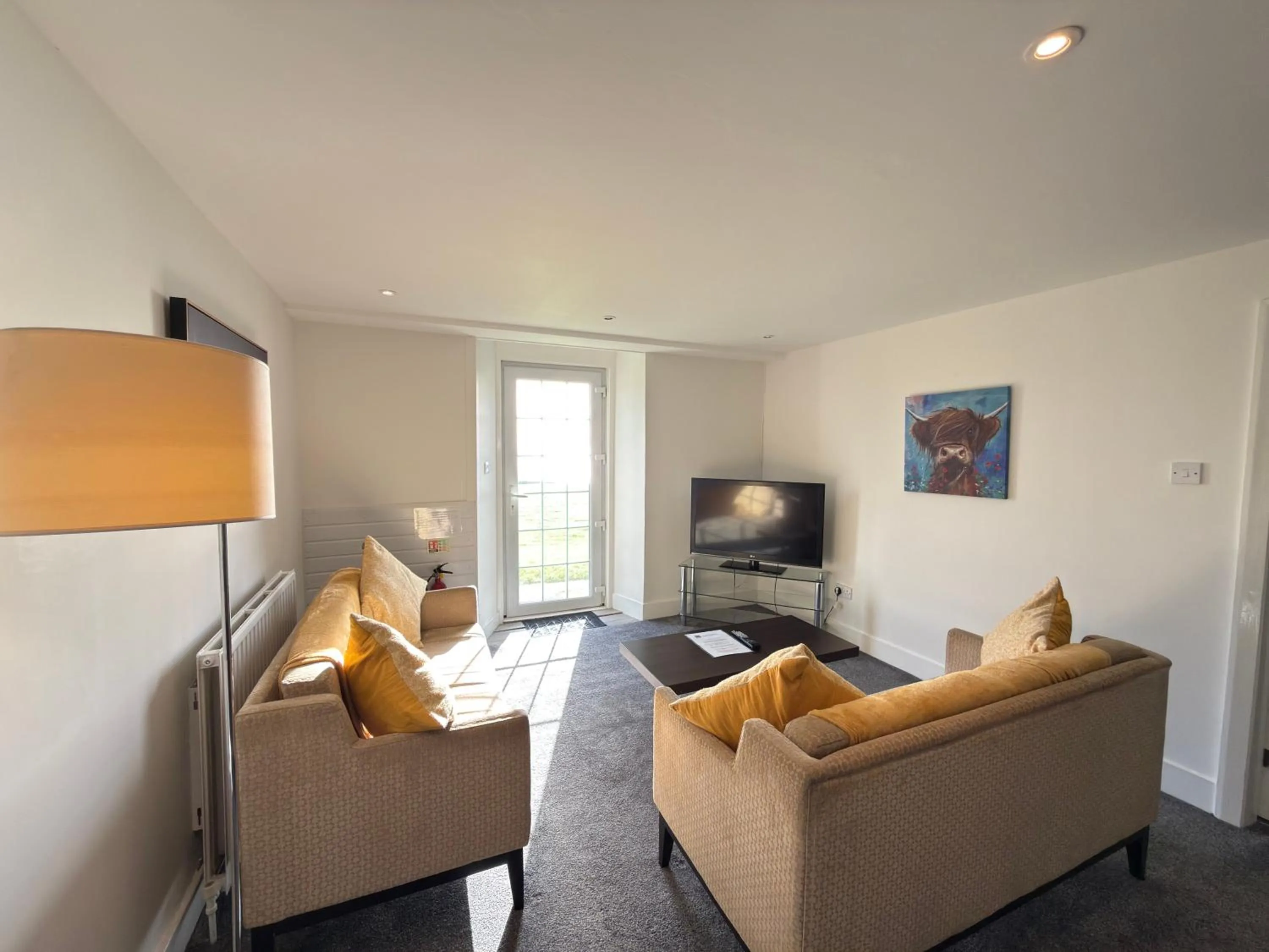 Living room in The Portpatrick Hotel by Compass Hospitality