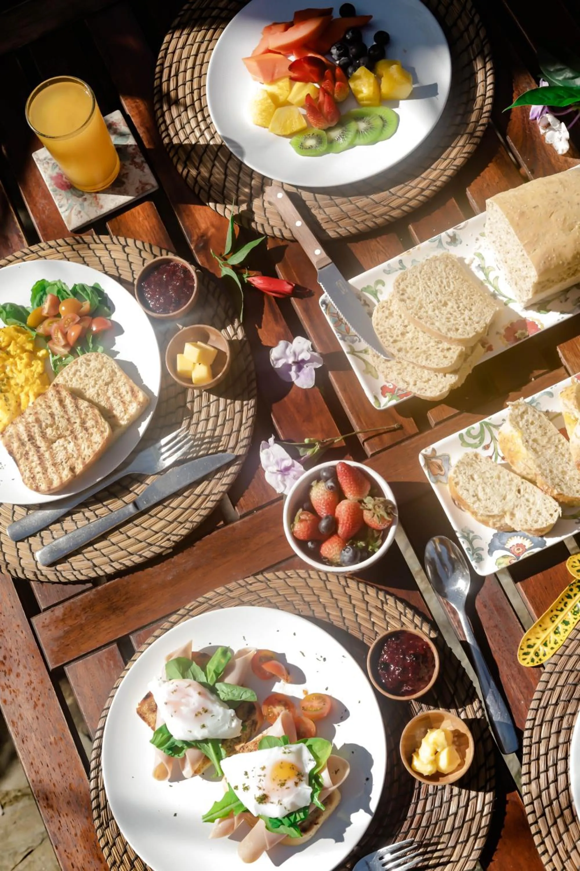 Dining area in Reserva Natural Tierra Adentro