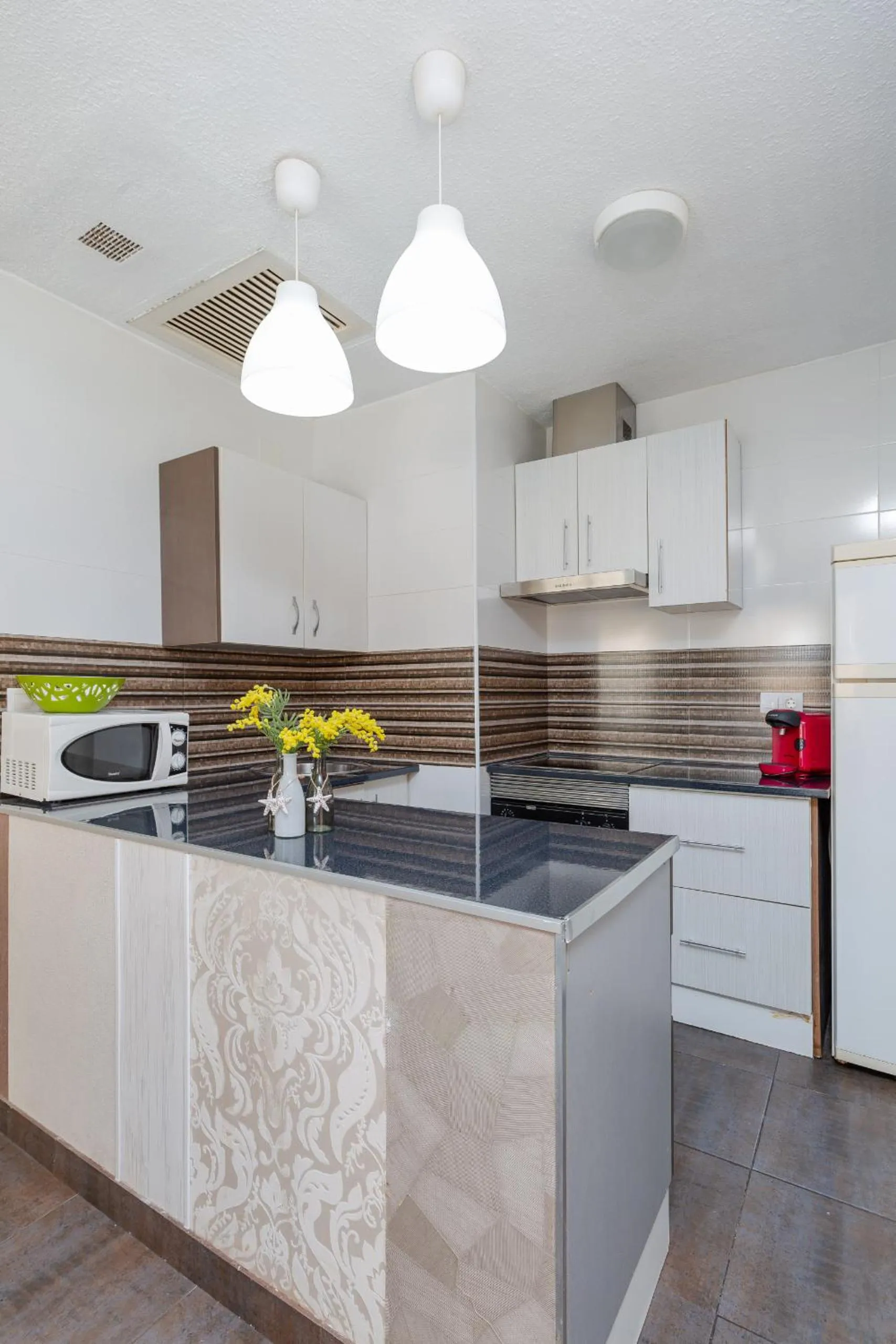 Kitchen or kitchenette in Fidalsa Relax Pool & BBQ