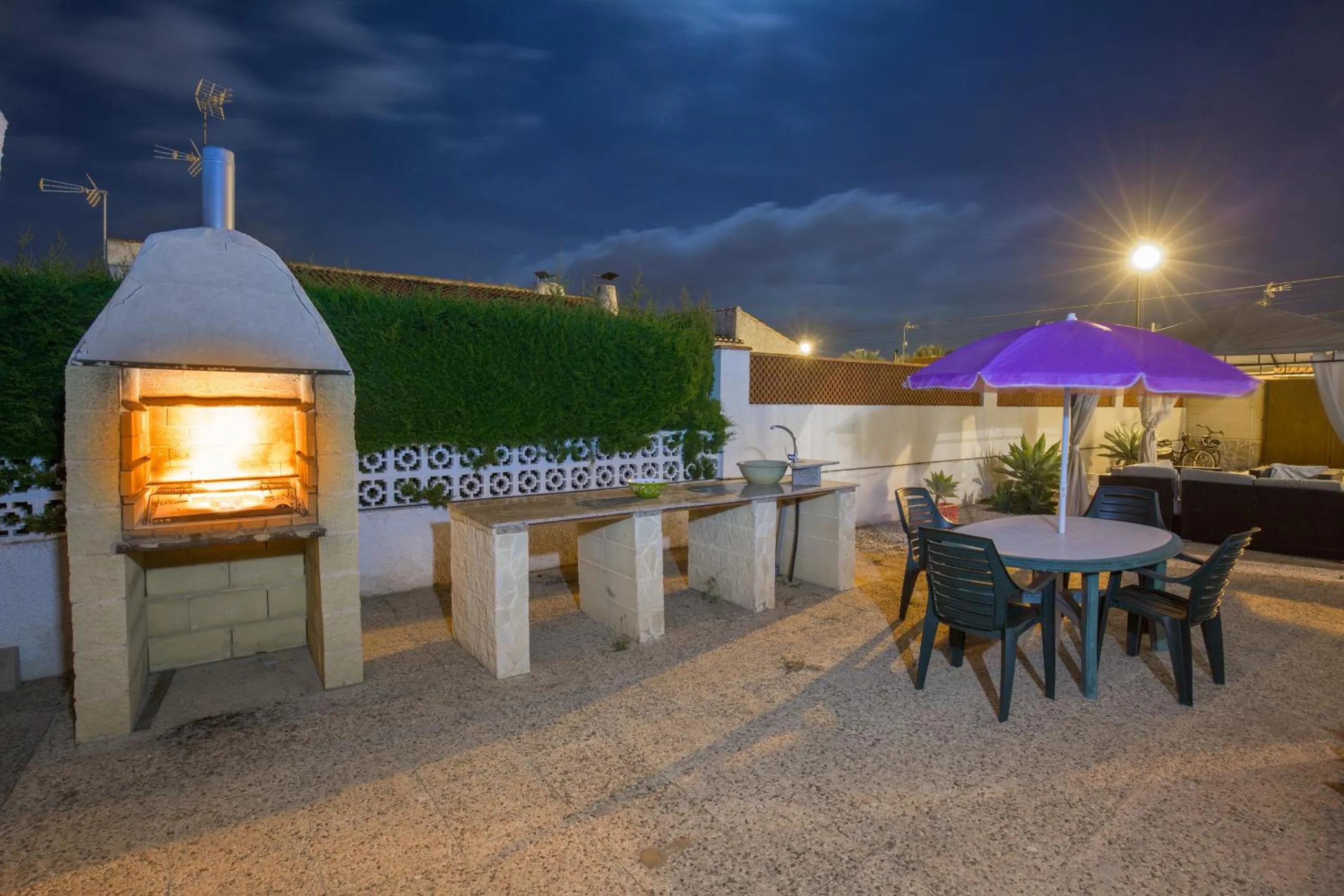 Balcony/Terrace in Fidalsa Relax Pool & BBQ