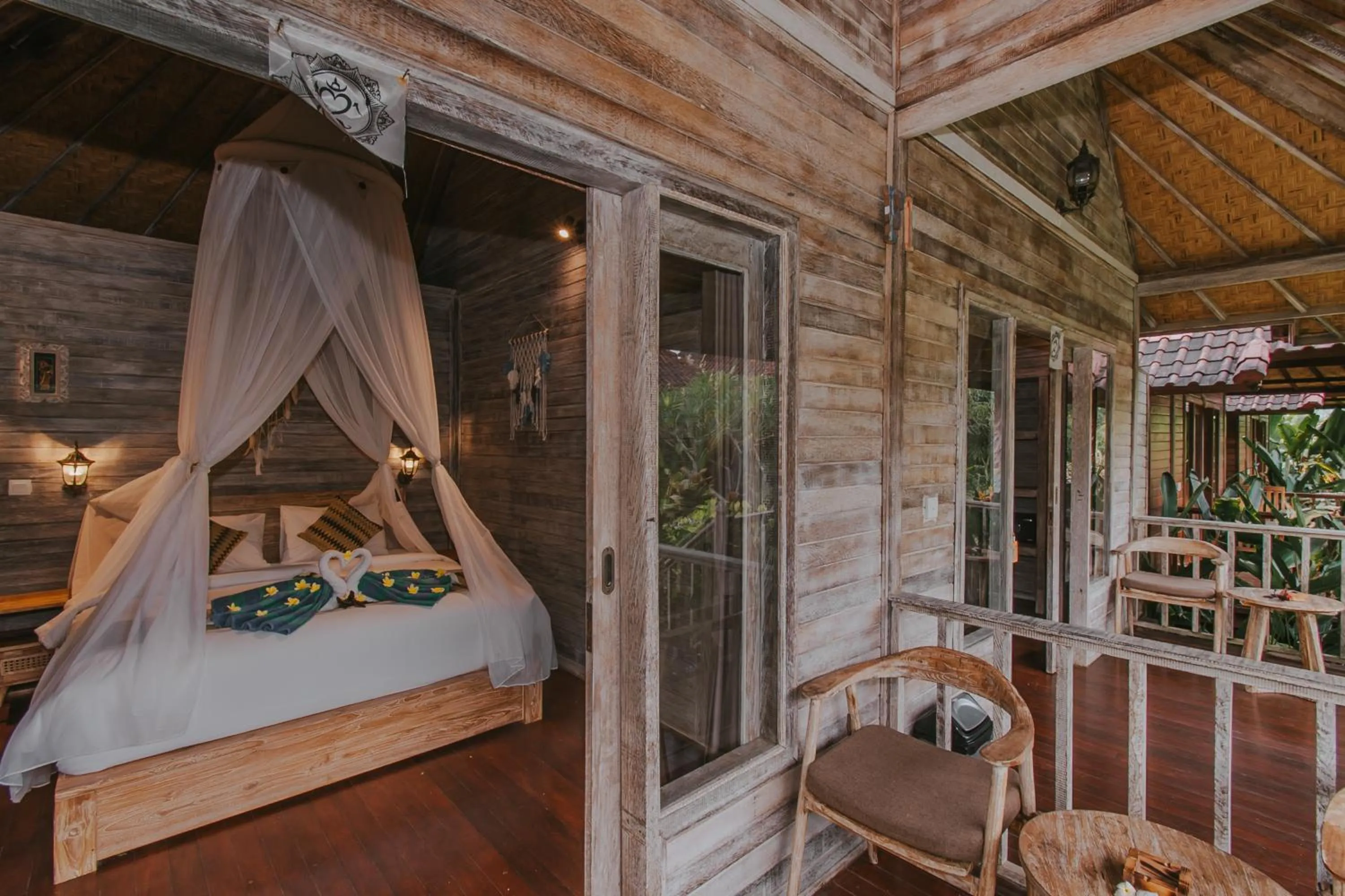 Bed in Lembongan Seaview