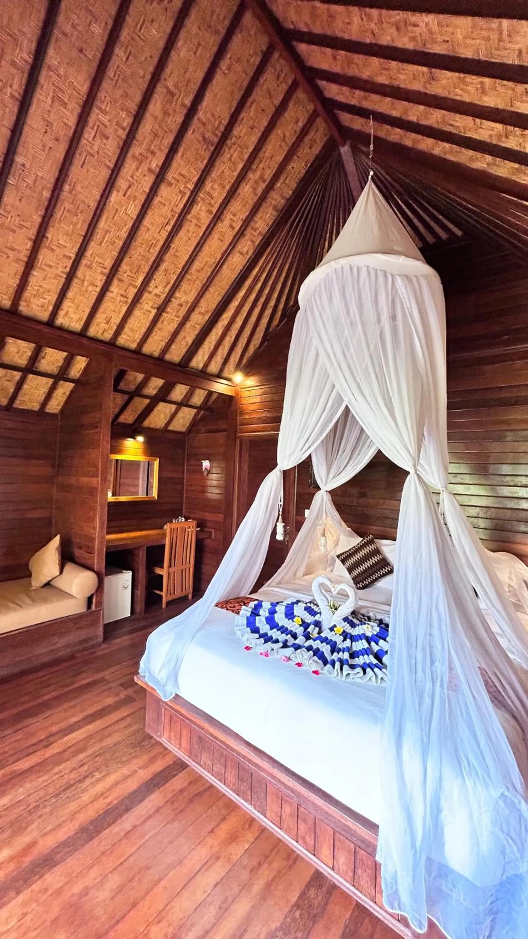 Bed in Lembongan Seaview