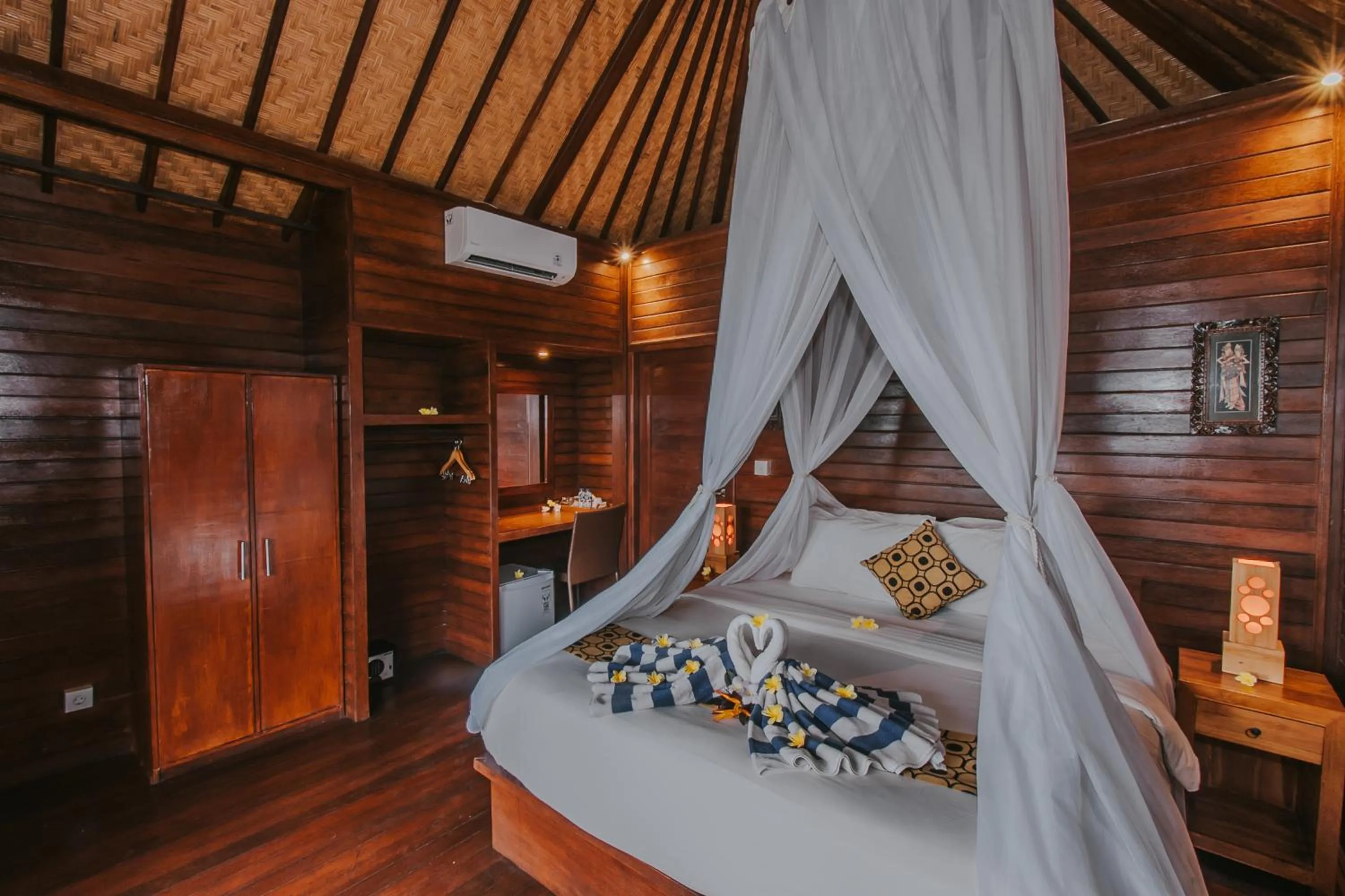 Bed in Lembongan Seaview