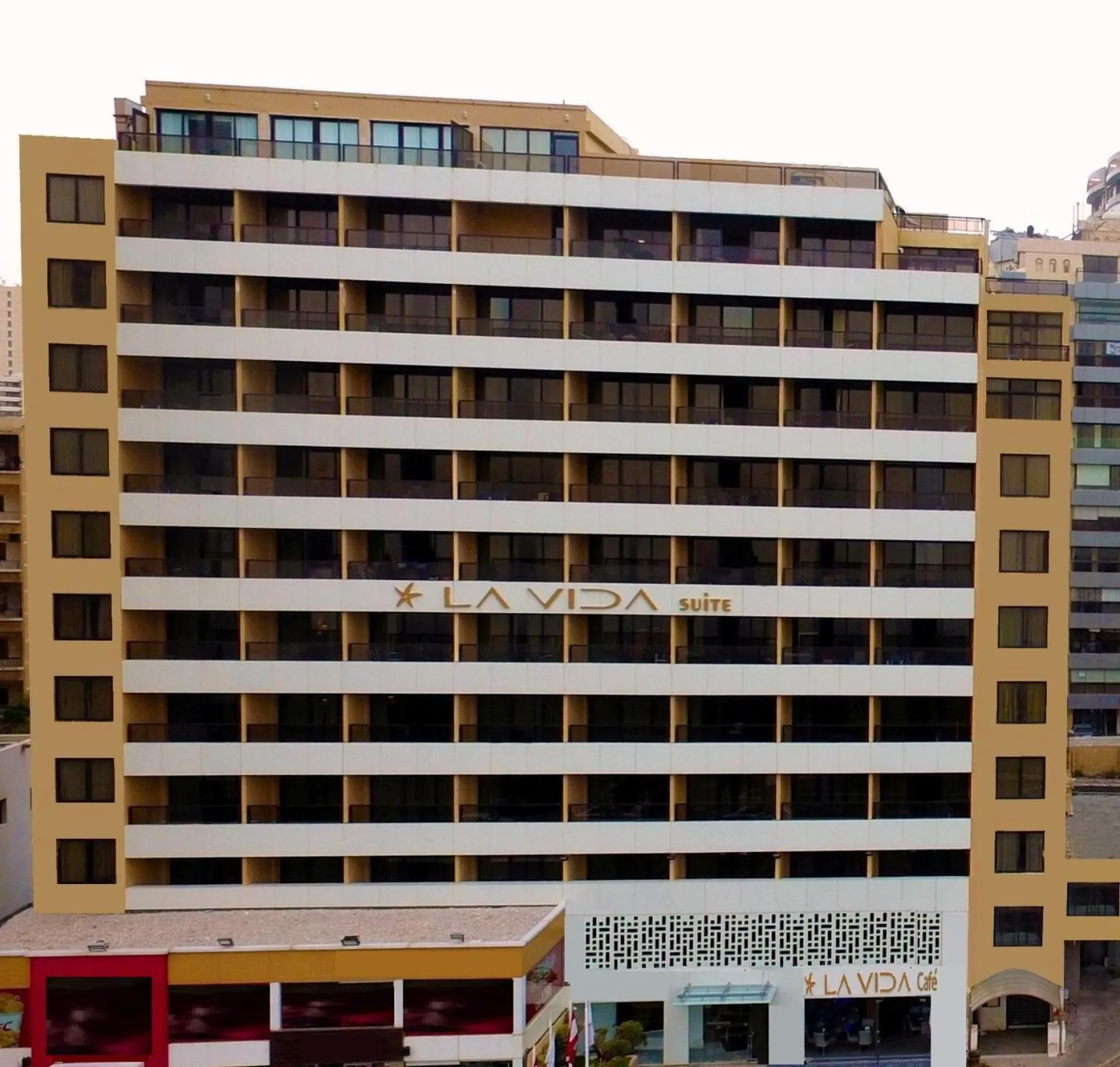 Property building in La Vida Suite