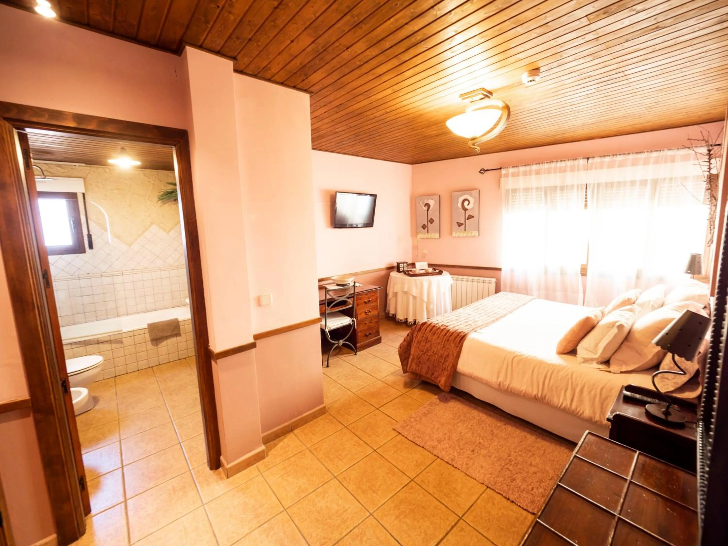 Bed in Posada el Campanario