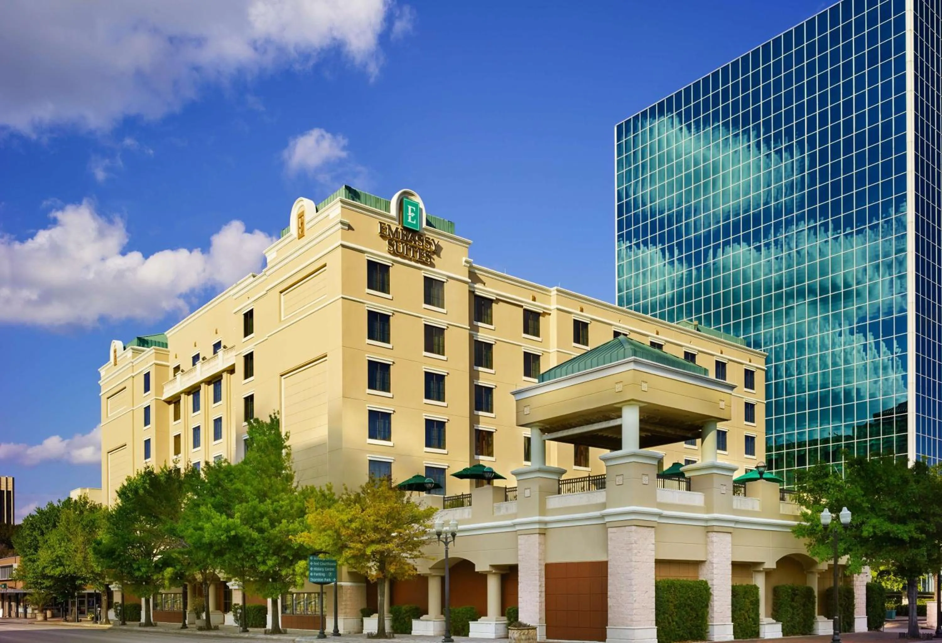 Property building in Embassy Suites by Hilton Orlando Downtown